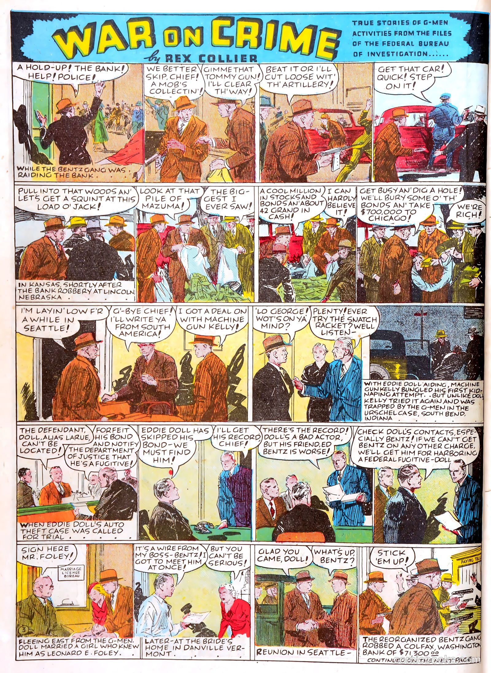 Famous Funnies #43 — page 20 of 63
