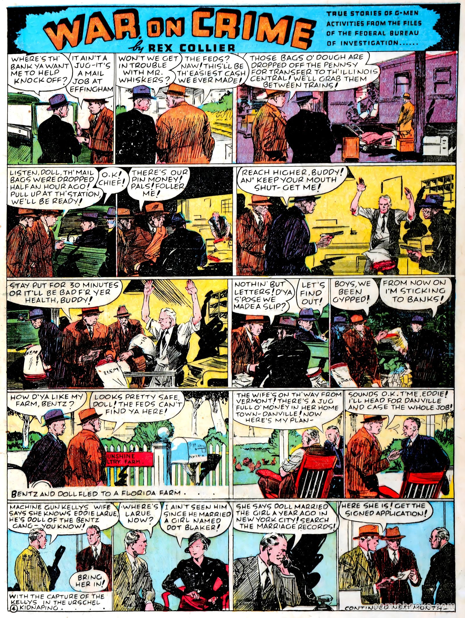 Famous Funnies #43 — page 21 of 63