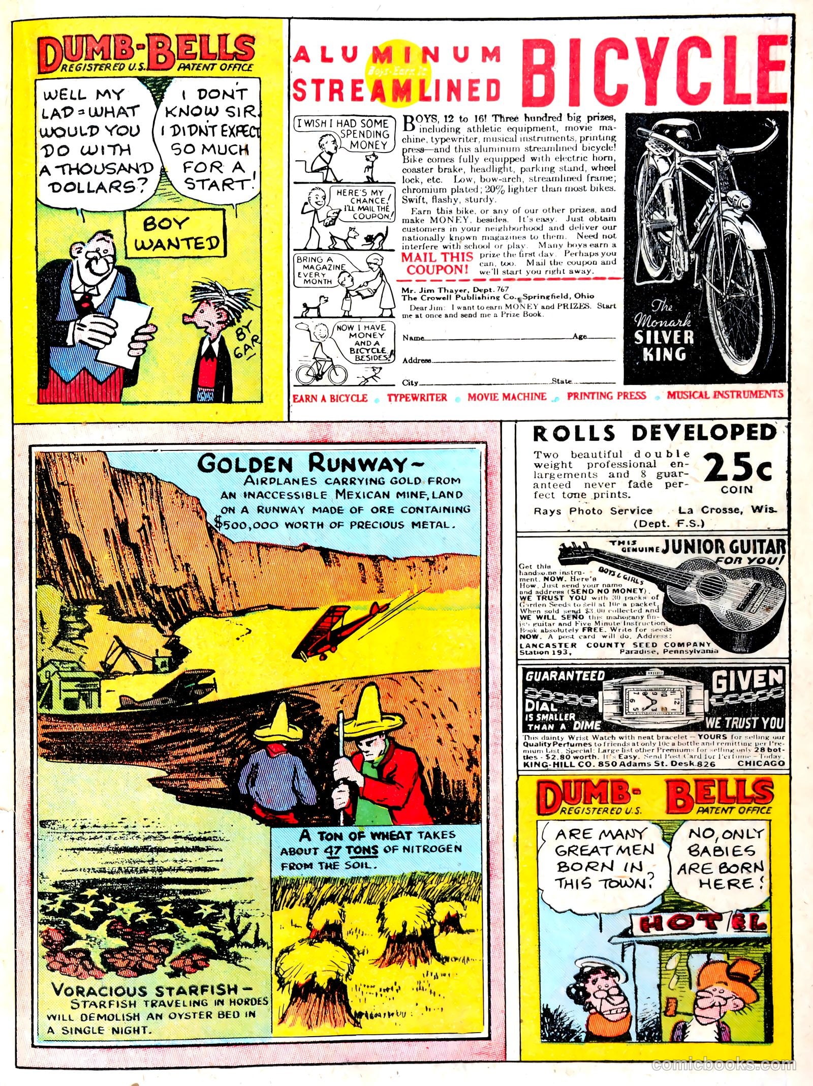 Famous Funnies #43 — page 31 of 63