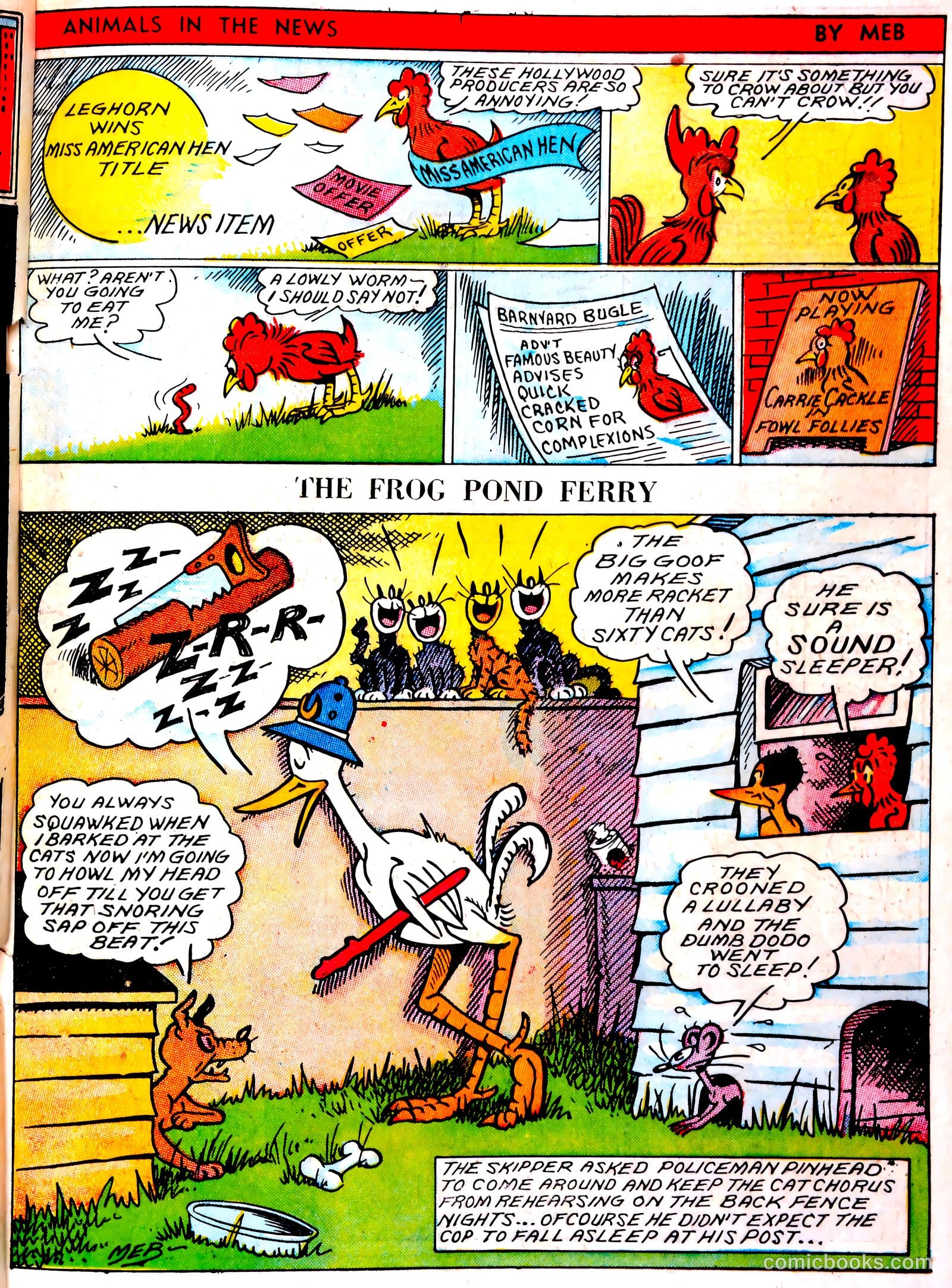 Famous Funnies #43 — page 33 of 63