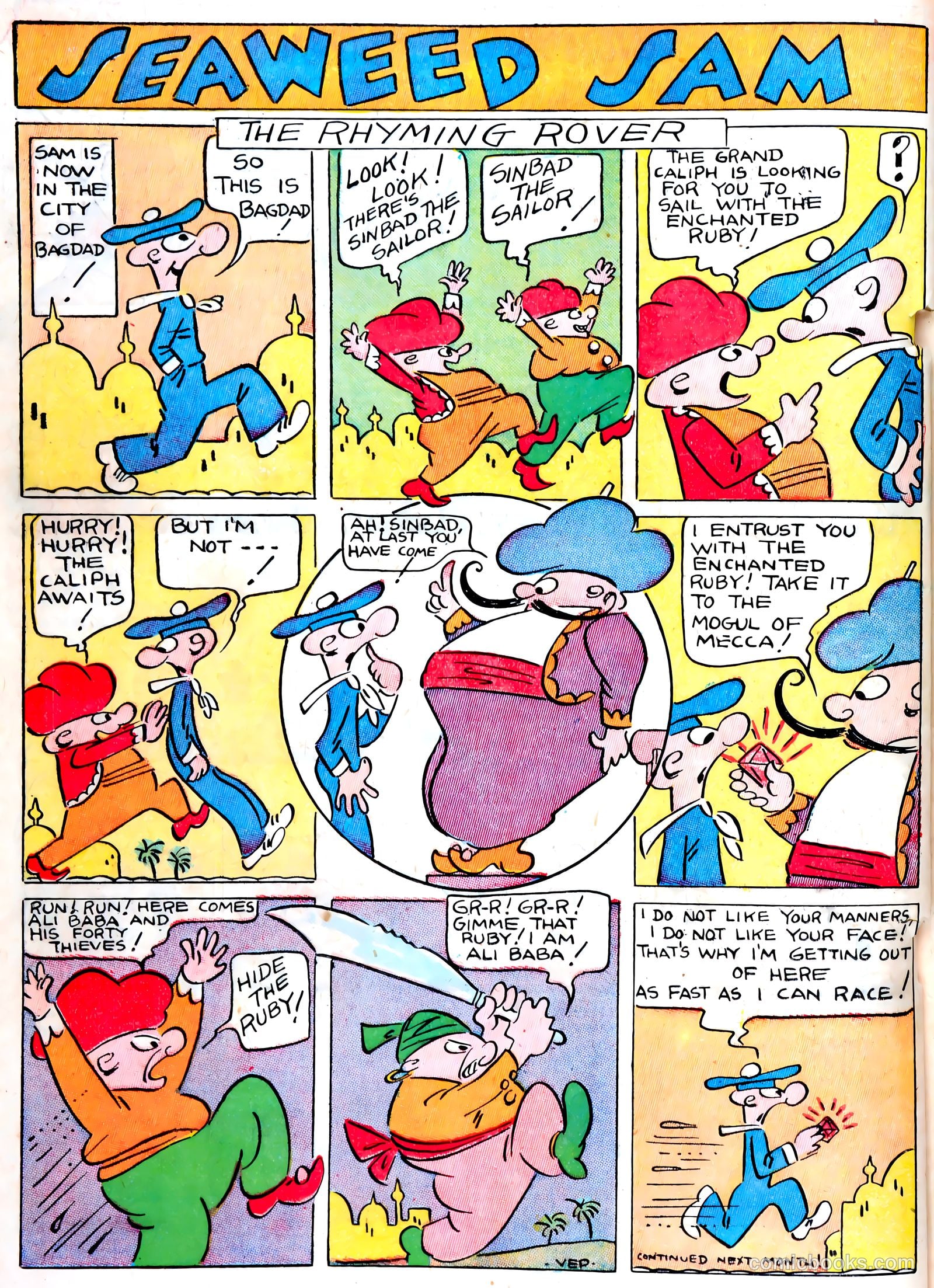Famous Funnies #43 — page 38 of 63
