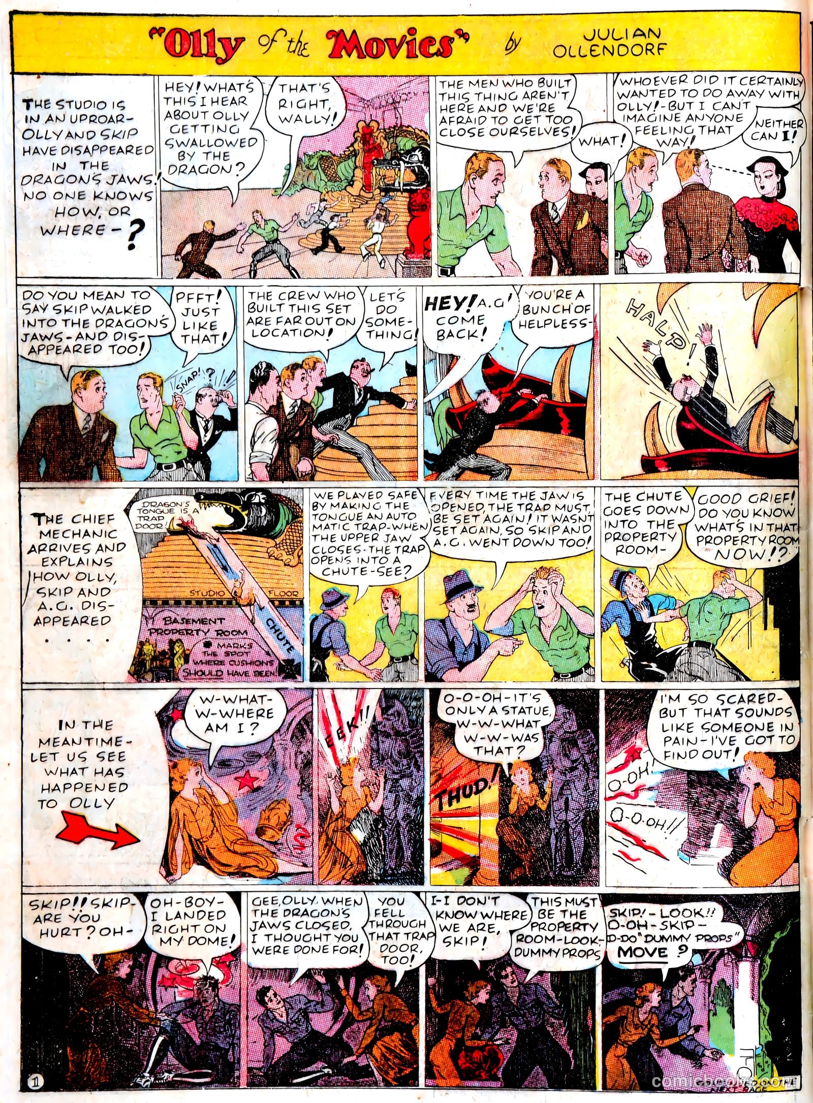 Famous Funnies #43 — page 40 of 63