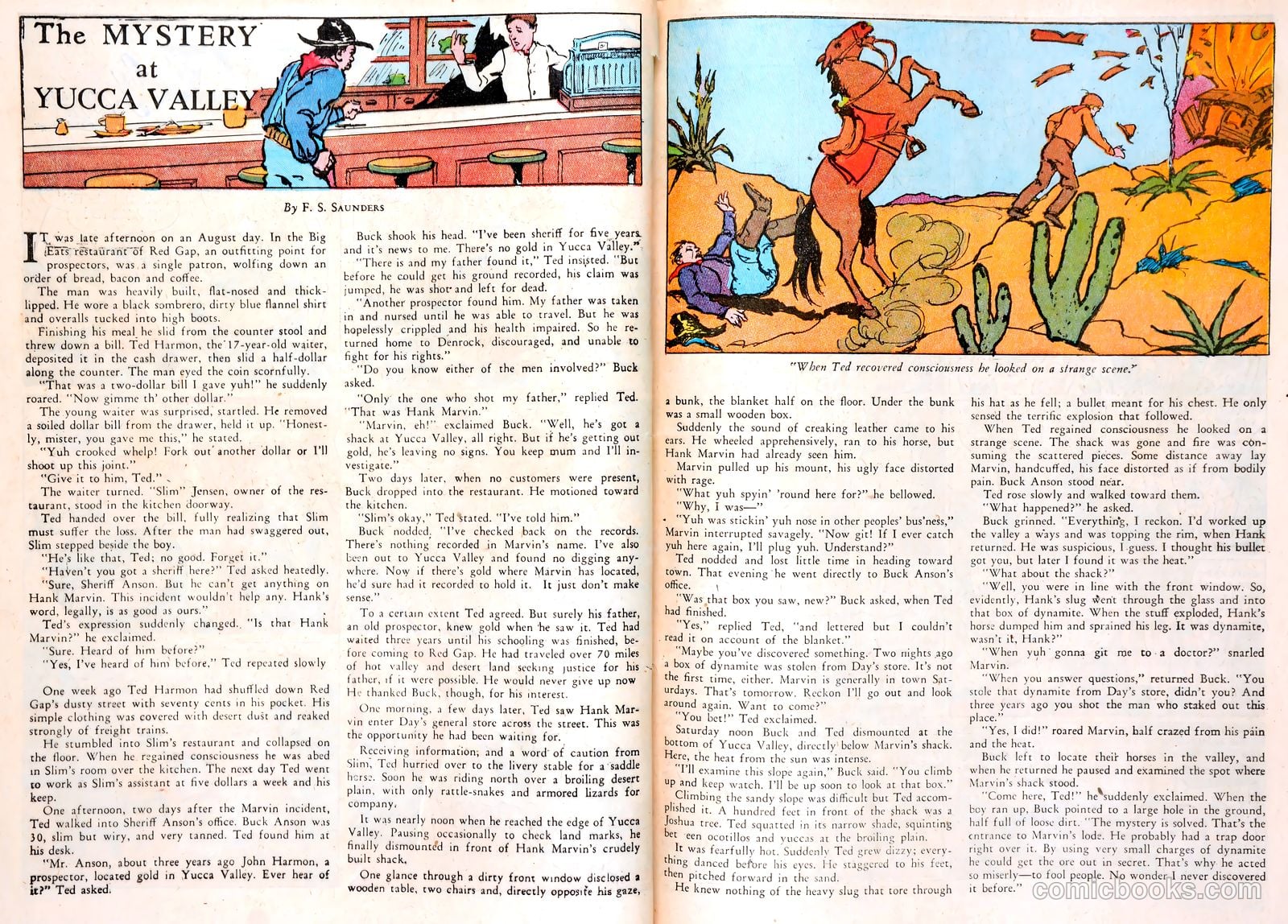 Famous Funnies #43 — page 56 of 63