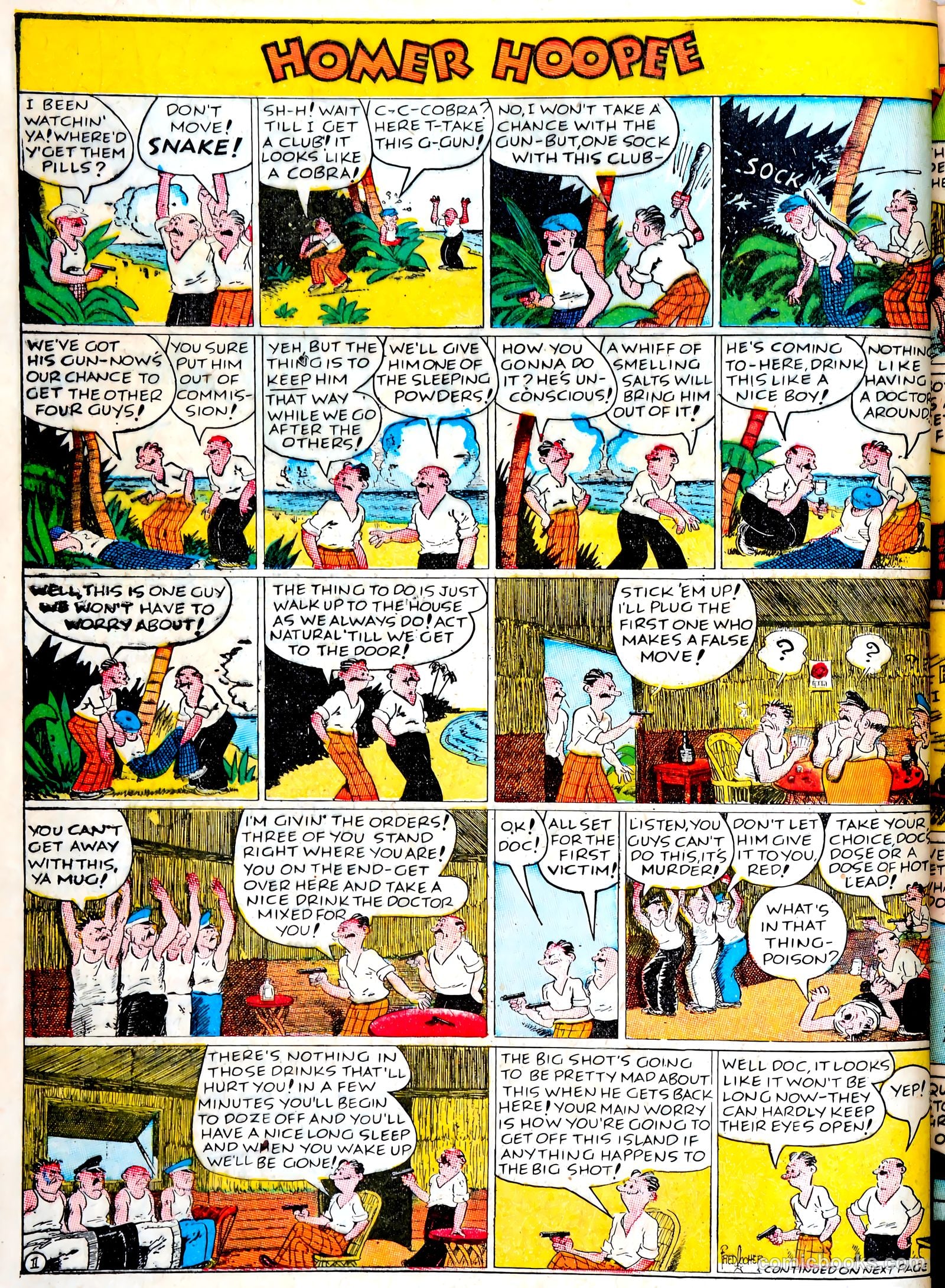Famous Funnies #43 — page 57 of 63