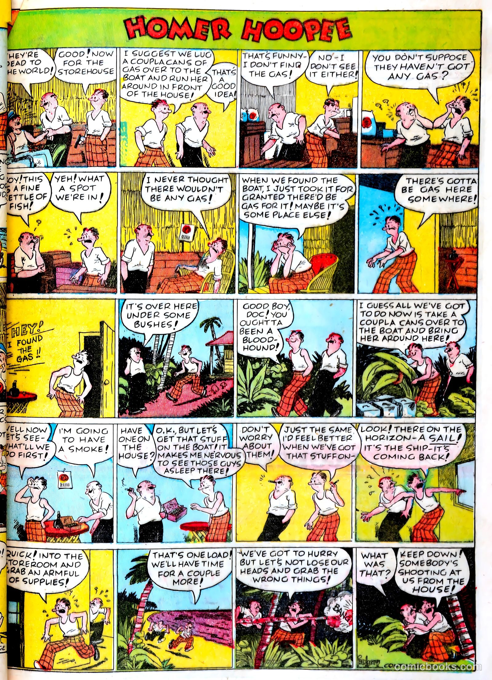 Famous Funnies #43 — page 58 of 63