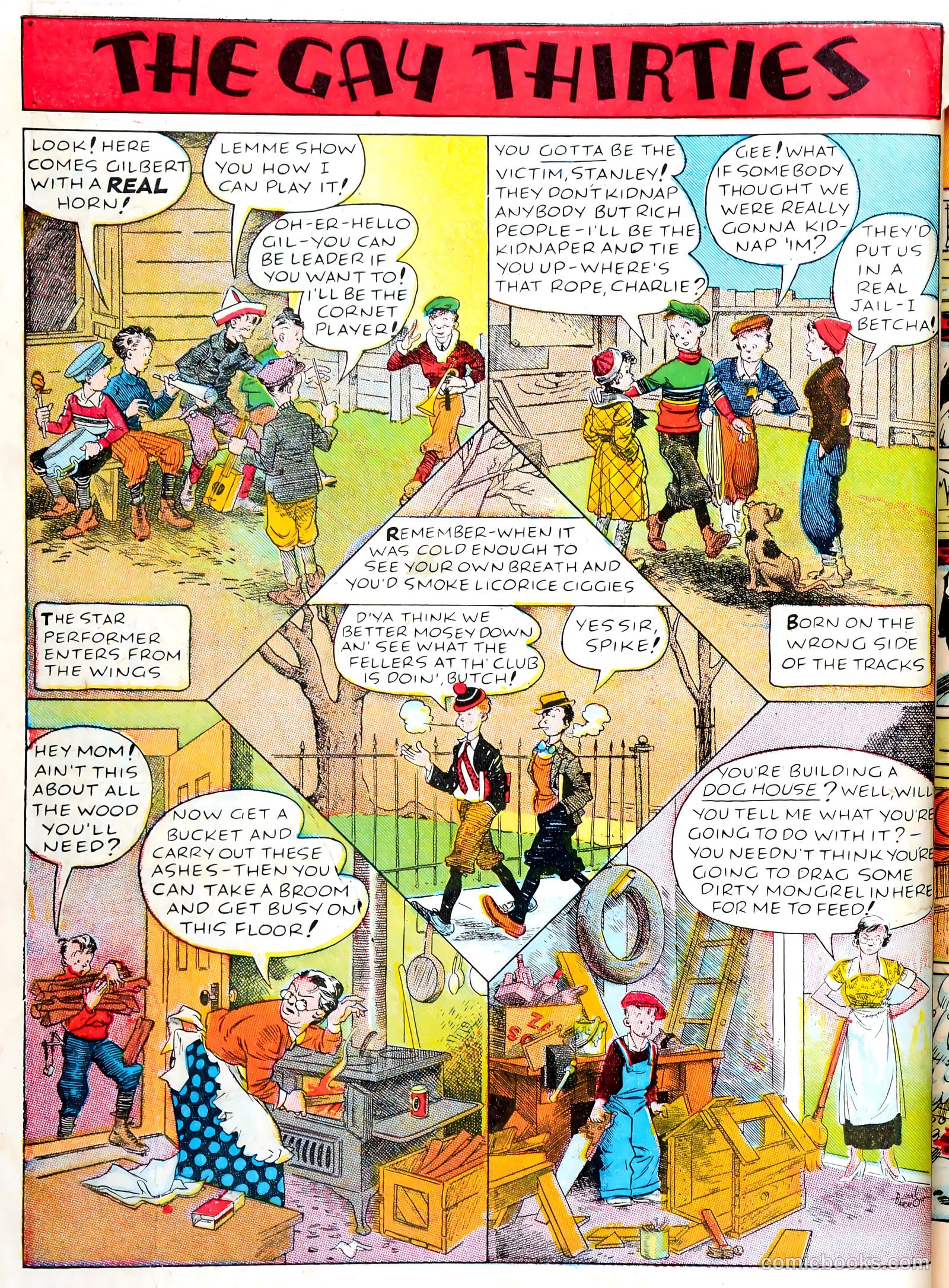 Famous Funnies #43 — page 59 of 63