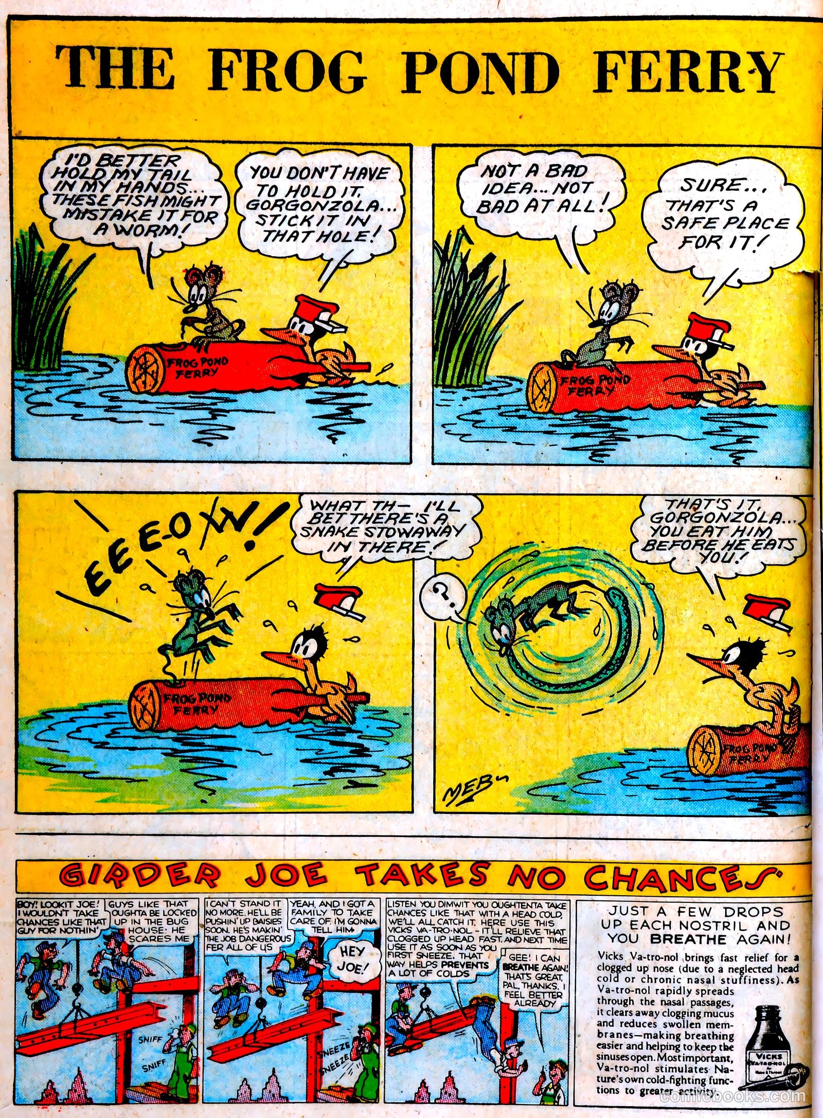 Famous Funnies #43 — page 61 of 63