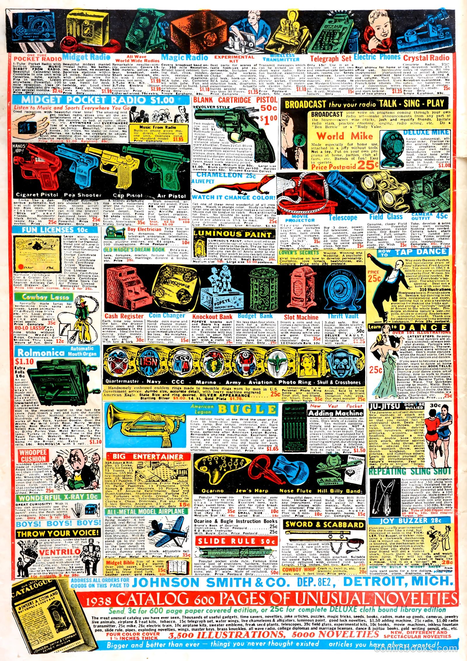 Famous Funnies #43 — page 63 of 63