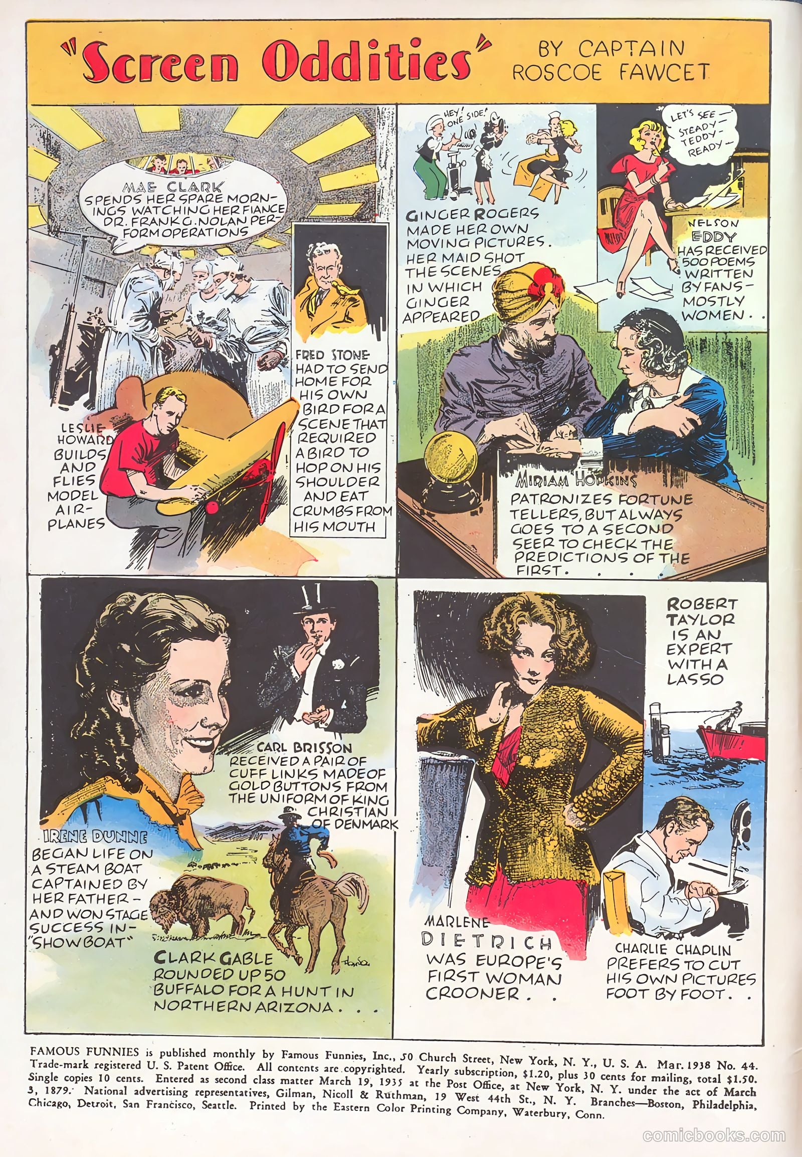 Famous Funnies #44 — page 2 of 64