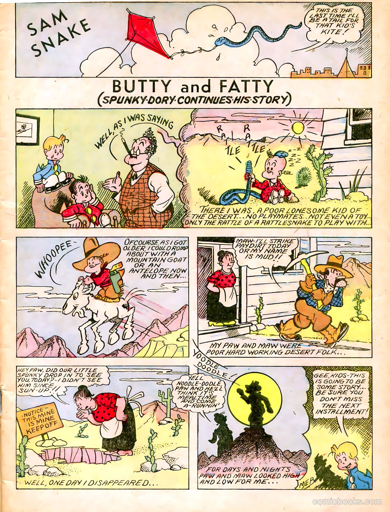 Famous Funnies #44 — page 5 of 64