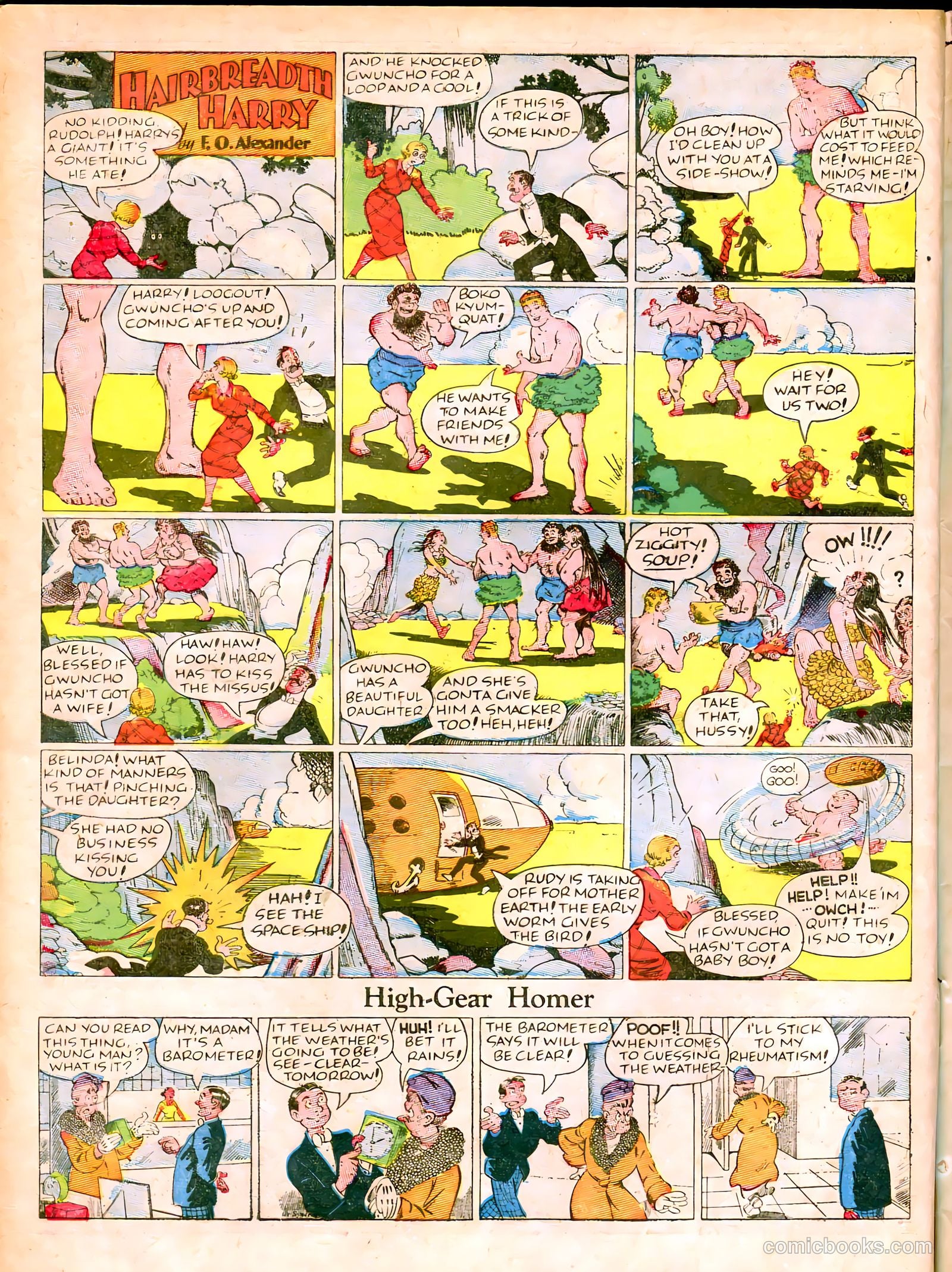 Famous Funnies #44 — page 16 of 64