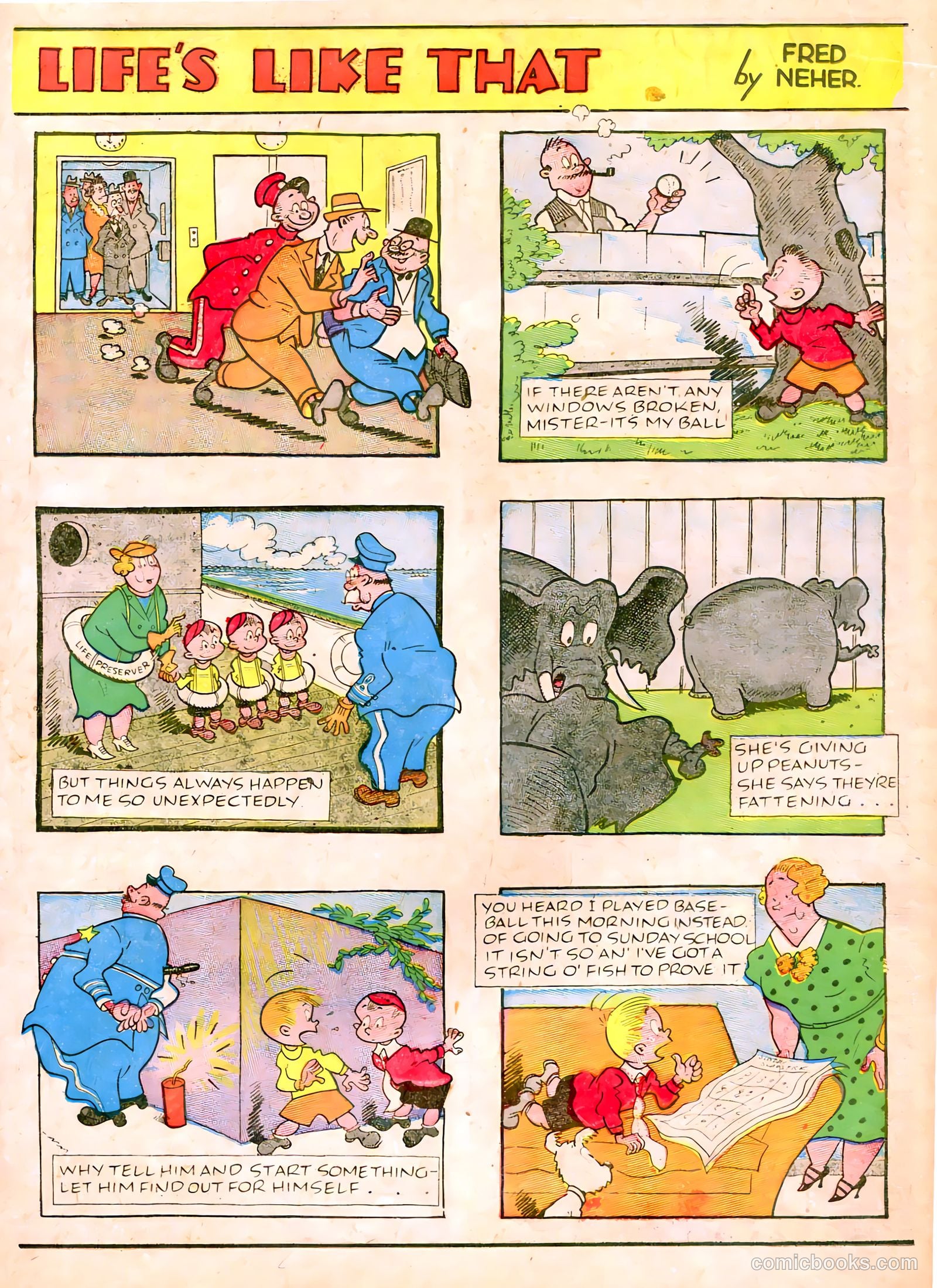 Famous Funnies #44 — page 17 of 64