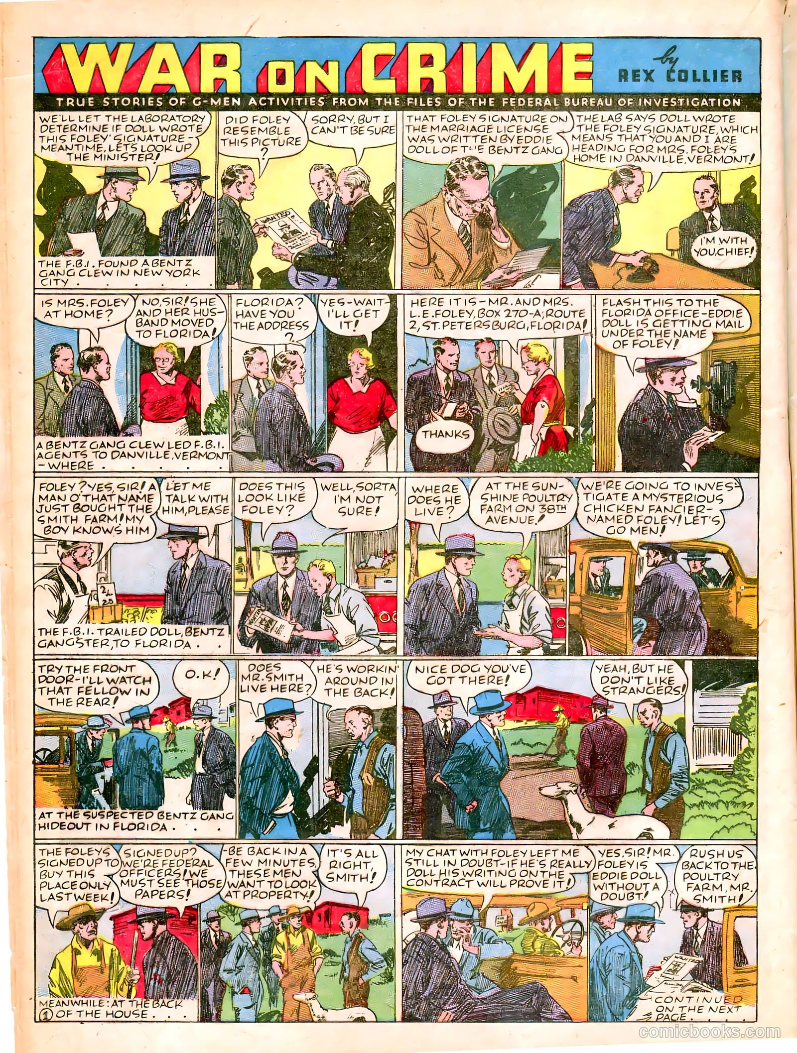 Famous Funnies #44 — page 18 of 64