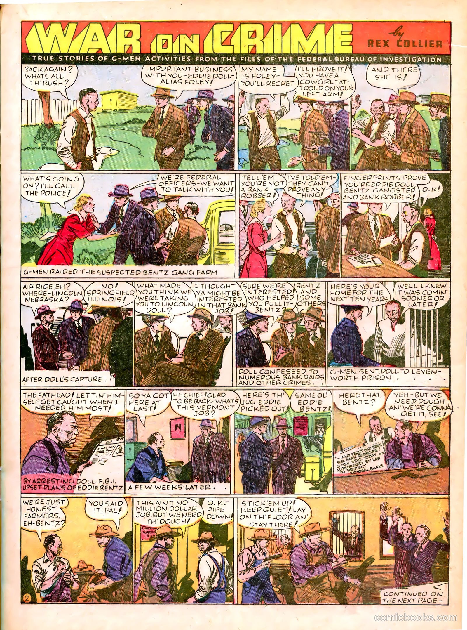 Famous Funnies #44 — page 19 of 64