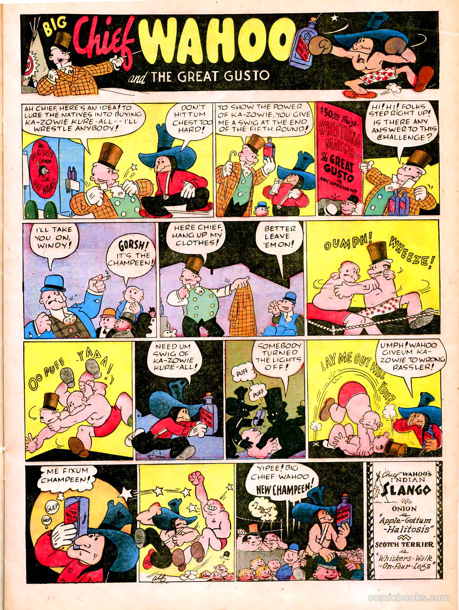 Famous Funnies #44 — page 21 of 64