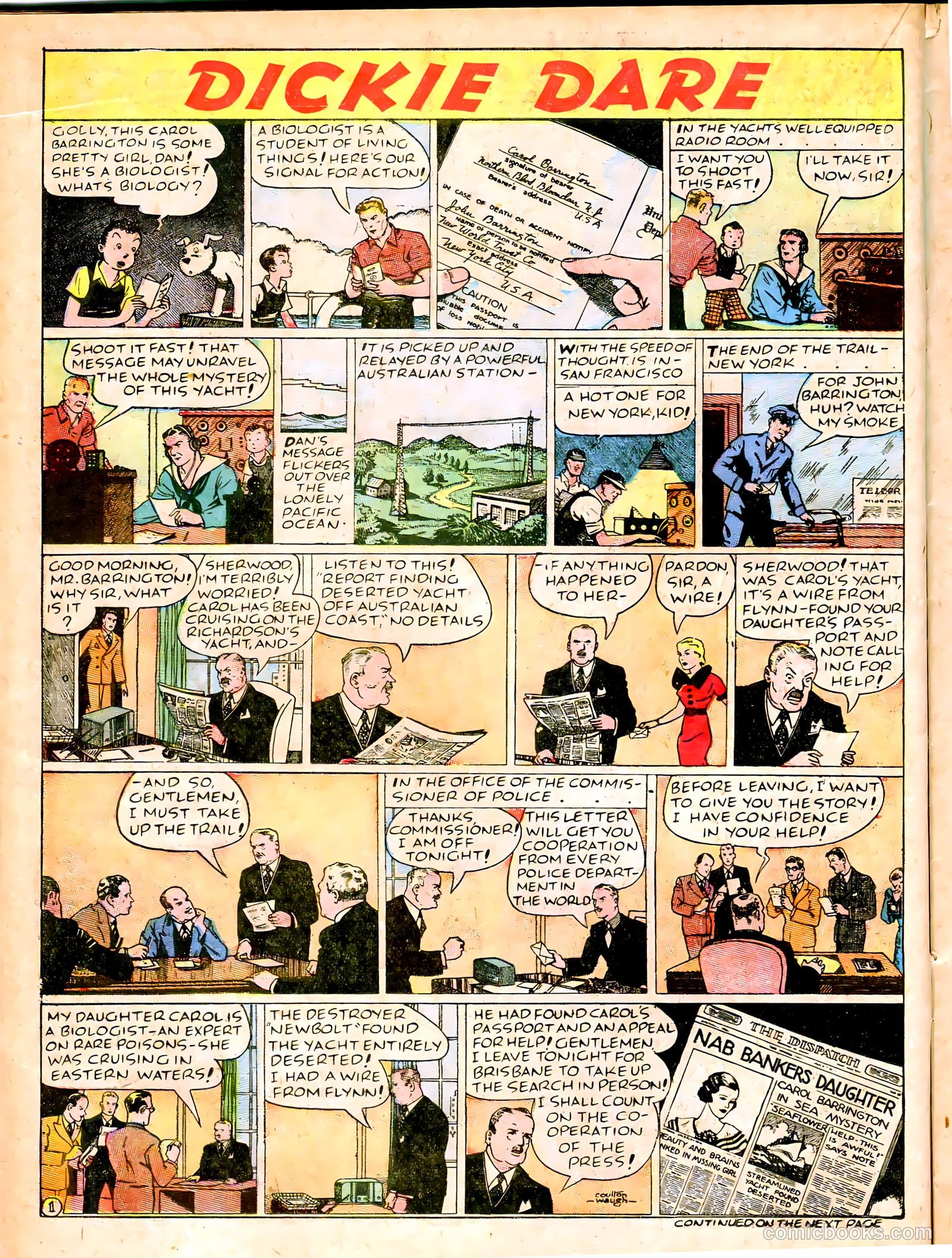 Famous Funnies #44 — page 22 of 64