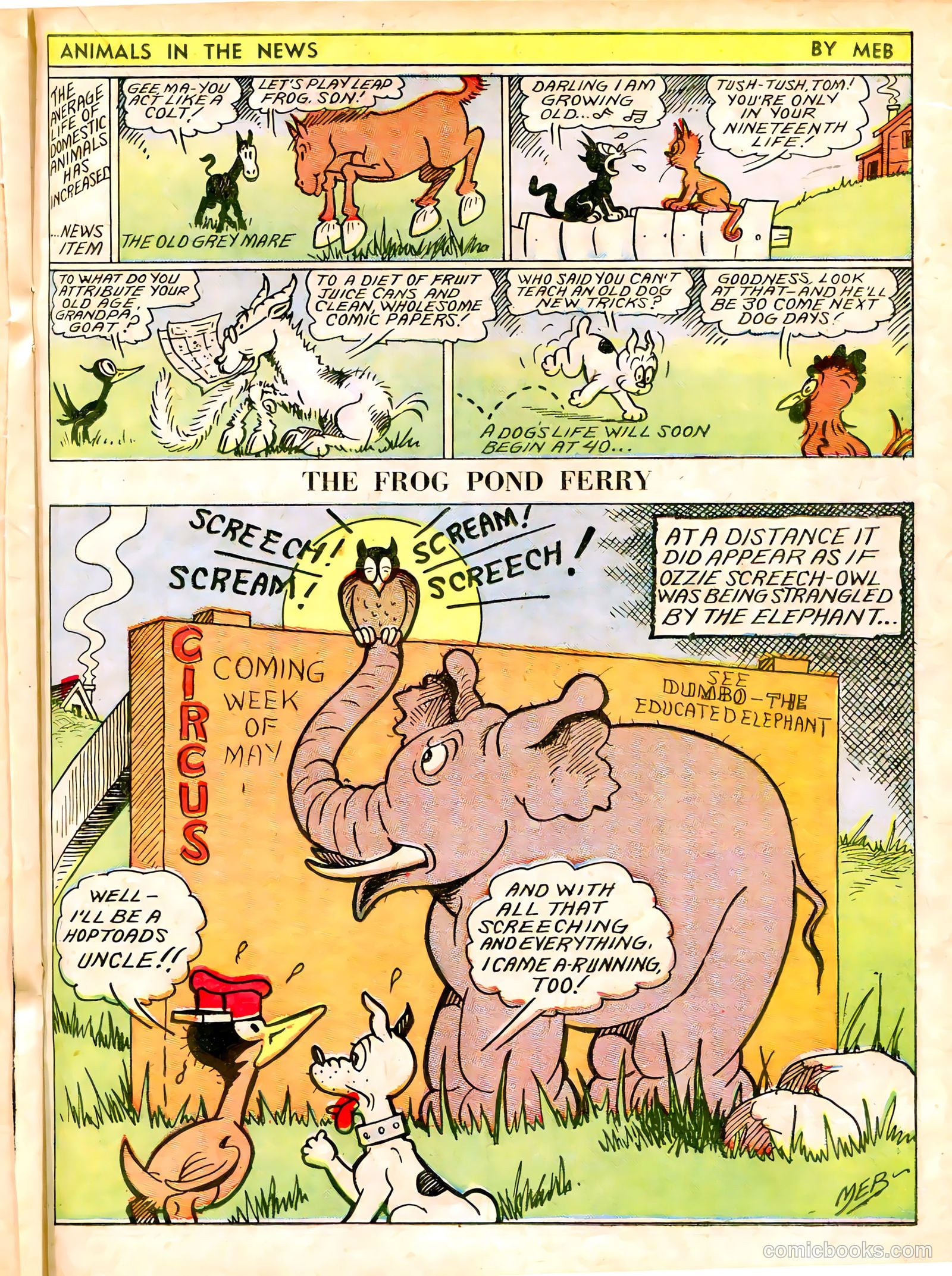 Famous Funnies #44 — page 33 of 64