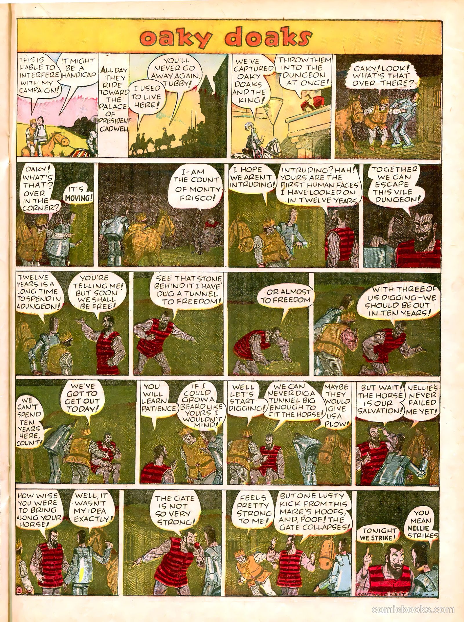 Famous Funnies #44 — page 35 of 64
