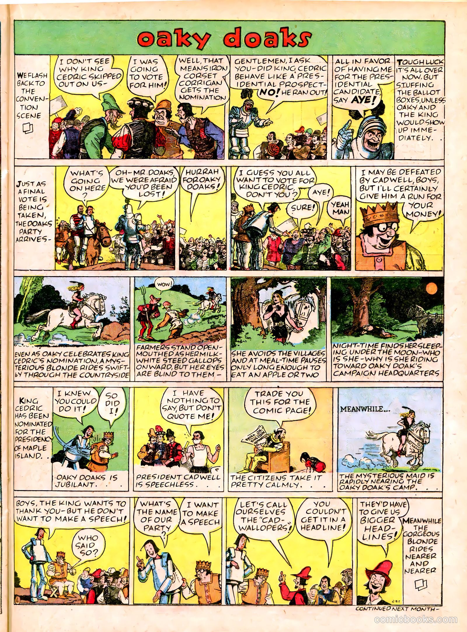 Famous Funnies #44 — page 37 of 64