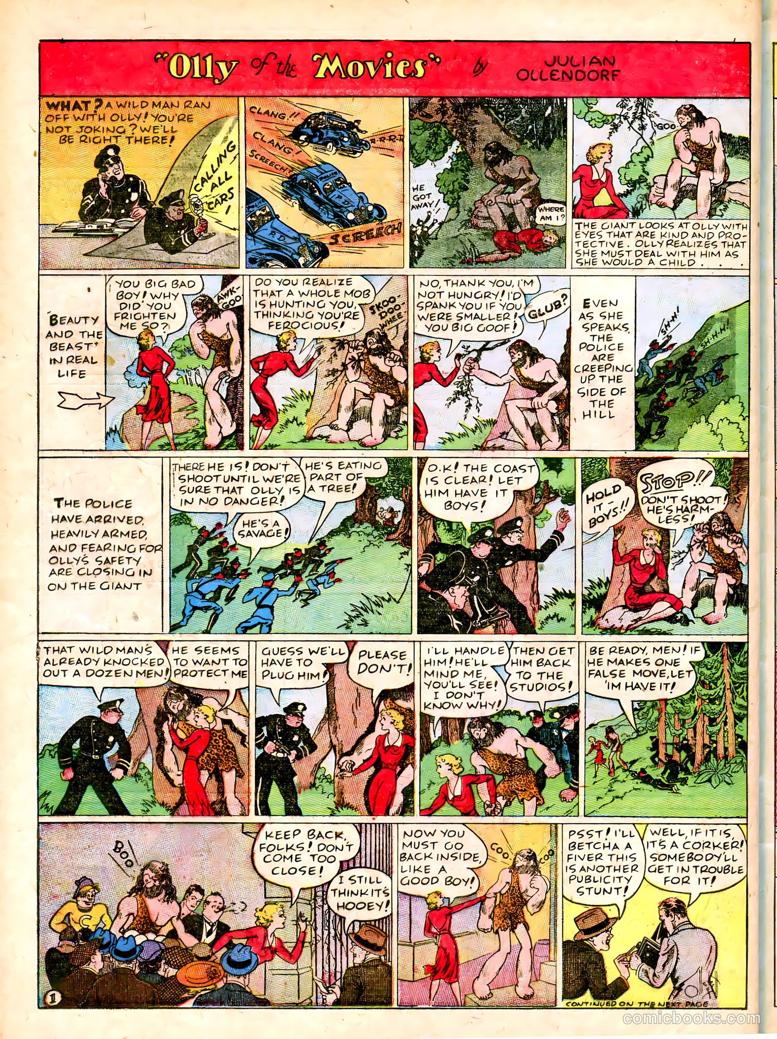 Famous Funnies #44 — page 40 of 64