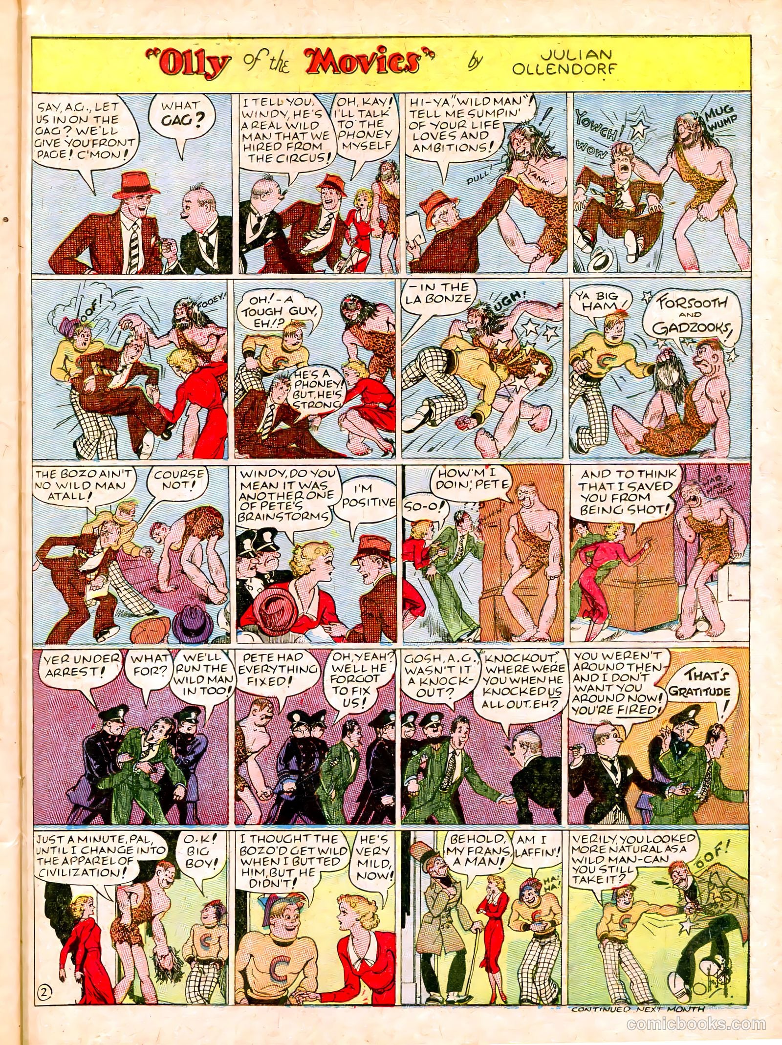 Famous Funnies #44 — page 41 of 64