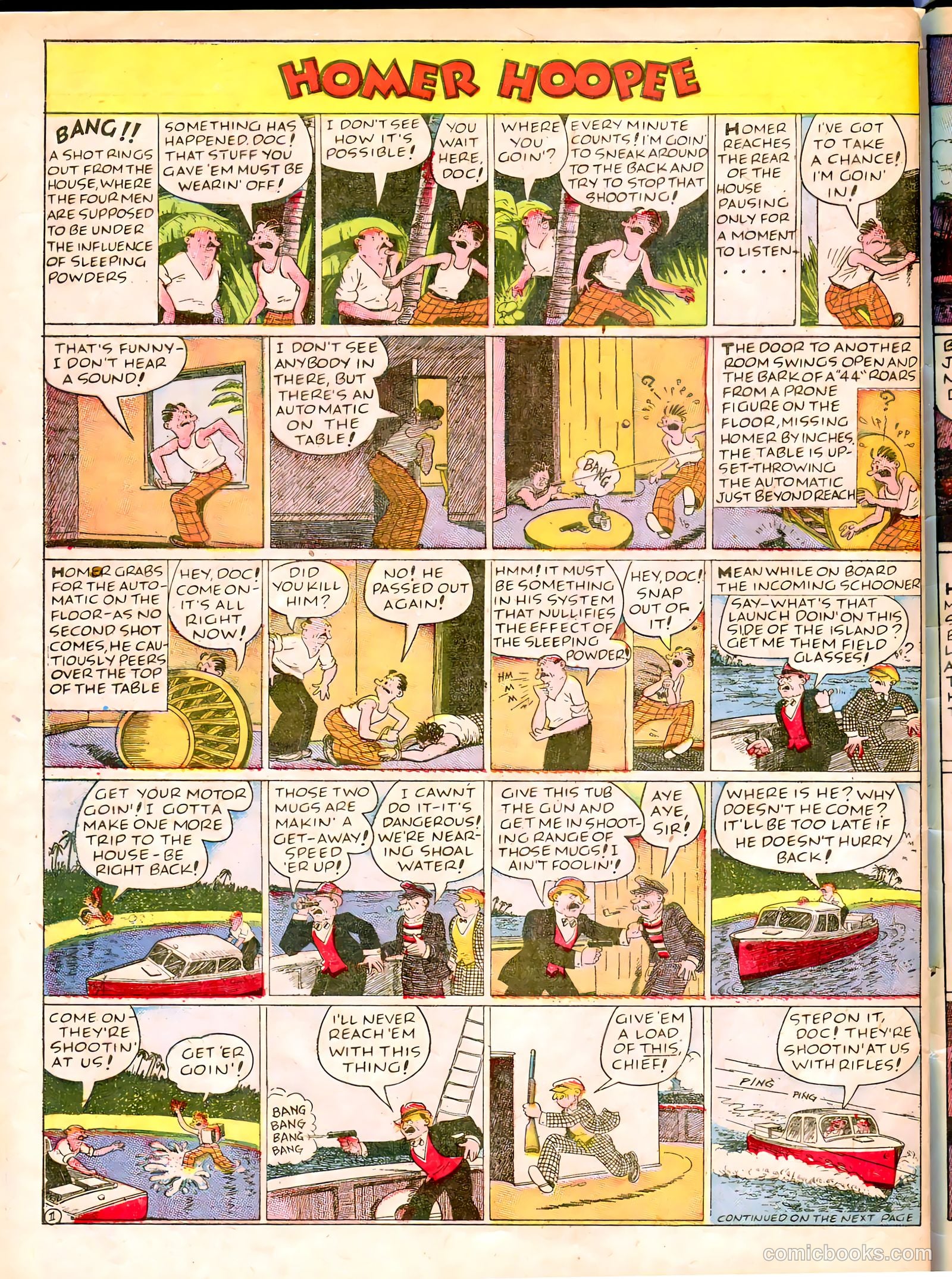 Famous Funnies #44 — page 58 of 64