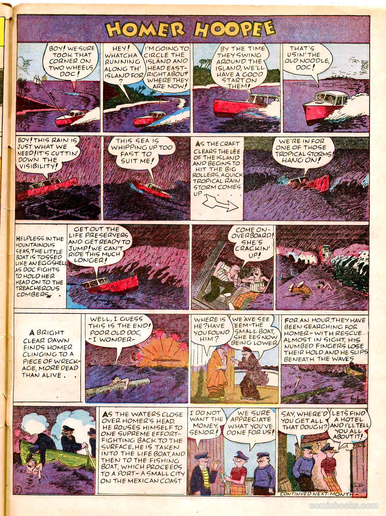 Famous Funnies #44 — page 59 of 64
