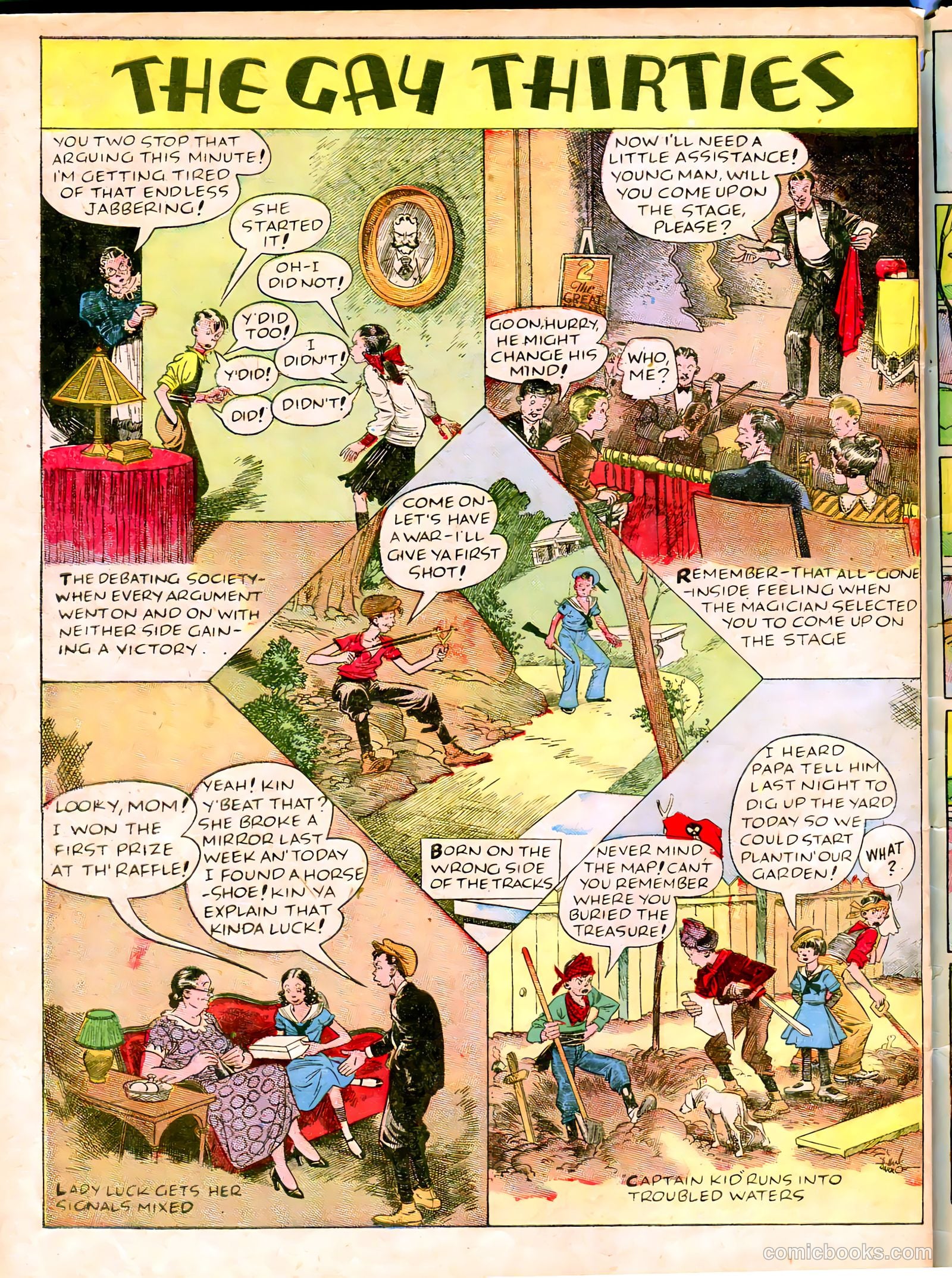 Famous Funnies #44 — page 60 of 64