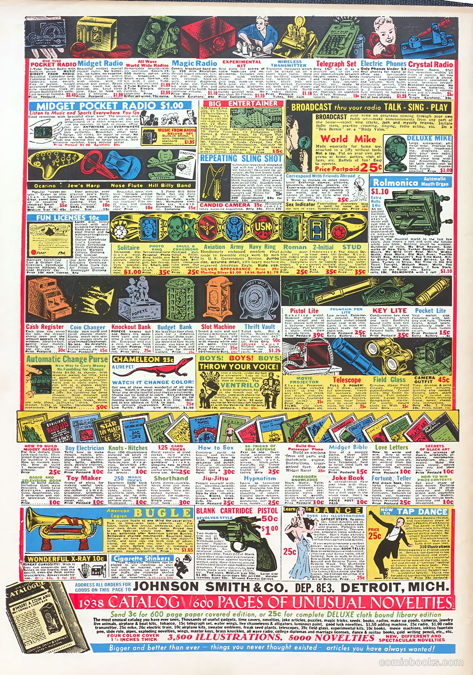 Famous Funnies #44 — page 64 of 64