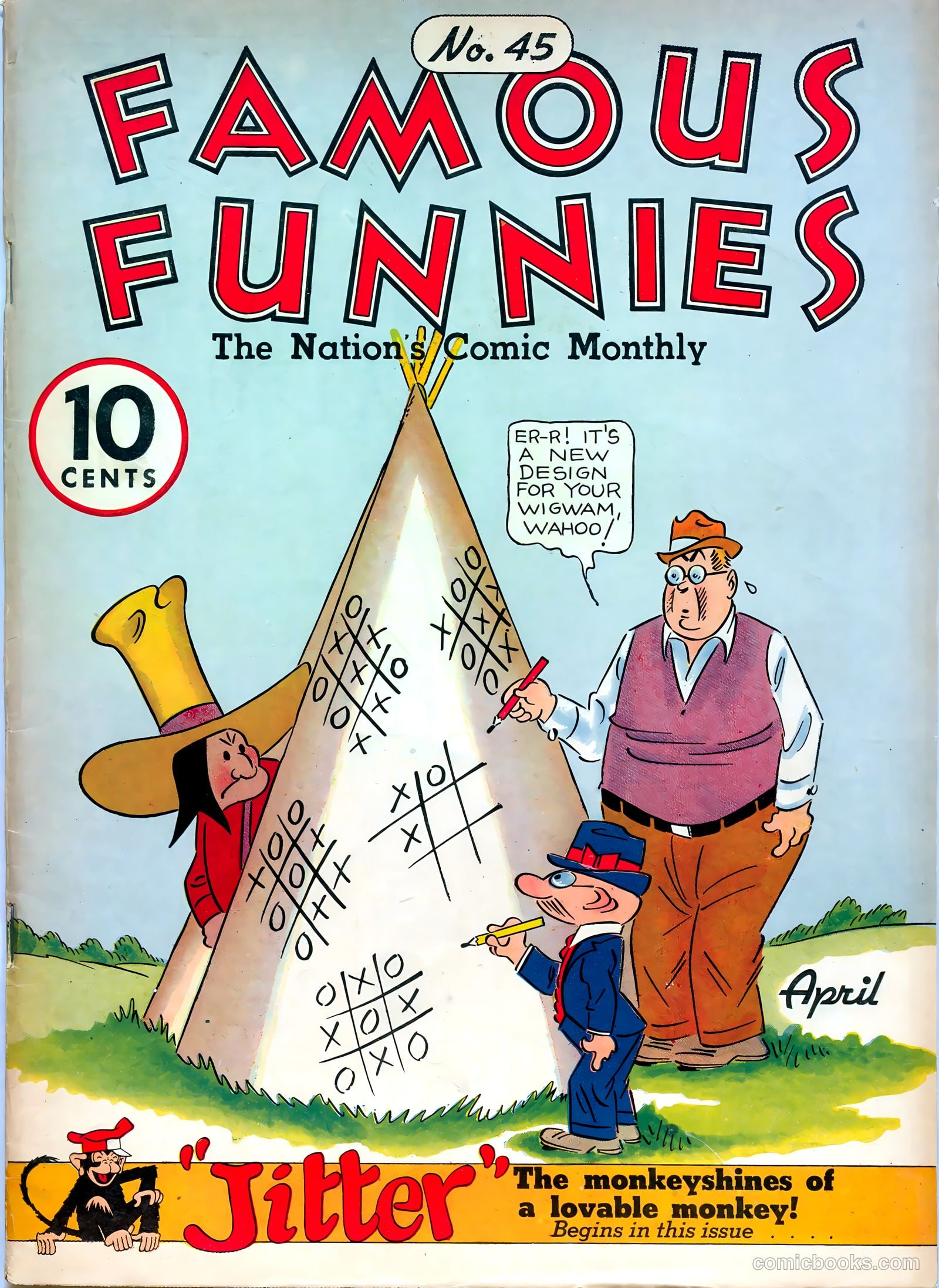 Famous Funnies #45 — page 1 of 64