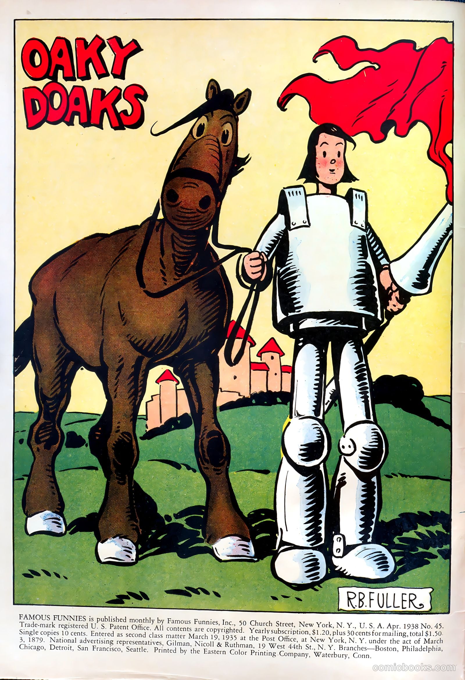 Famous Funnies #45 — page 2 of 64