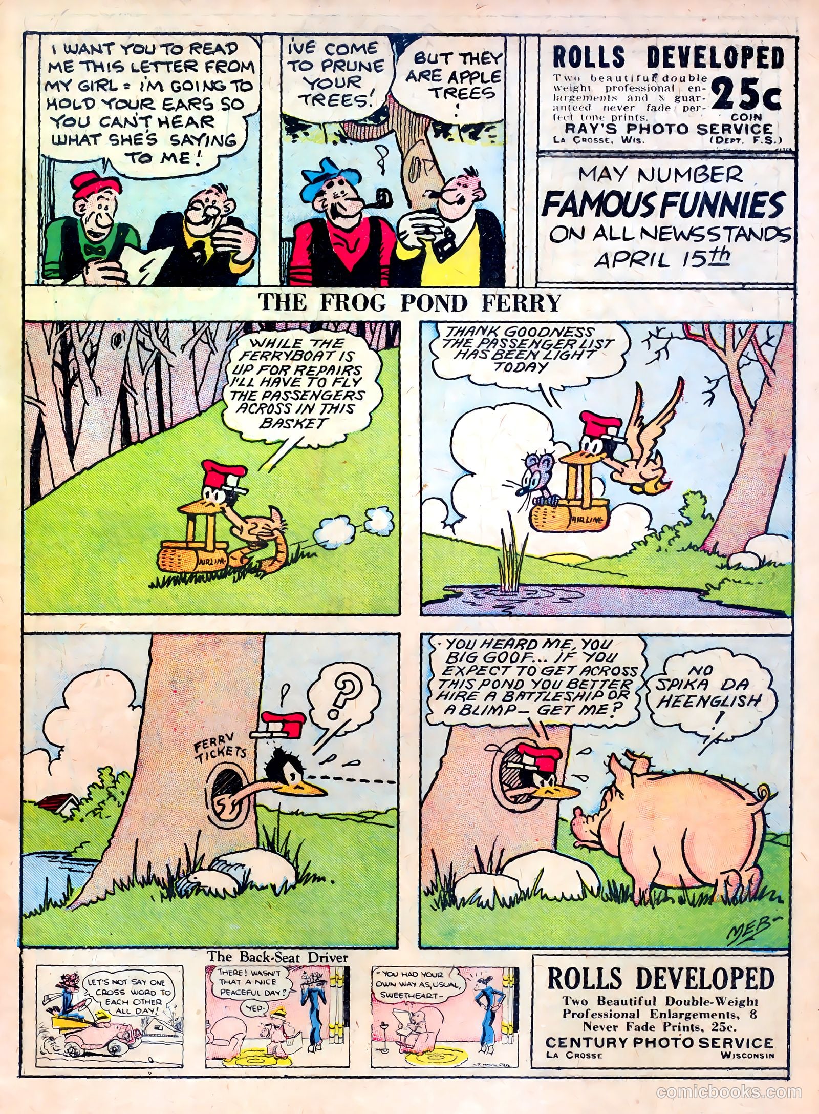 Famous Funnies #45 — page 3 of 64