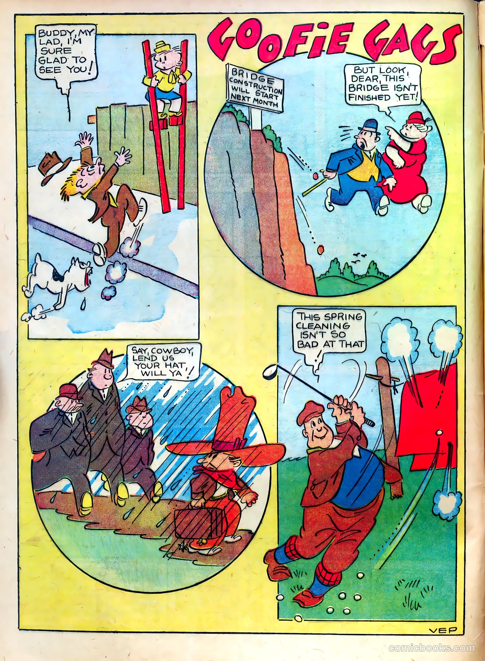 Famous Funnies #45 — page 4 of 64