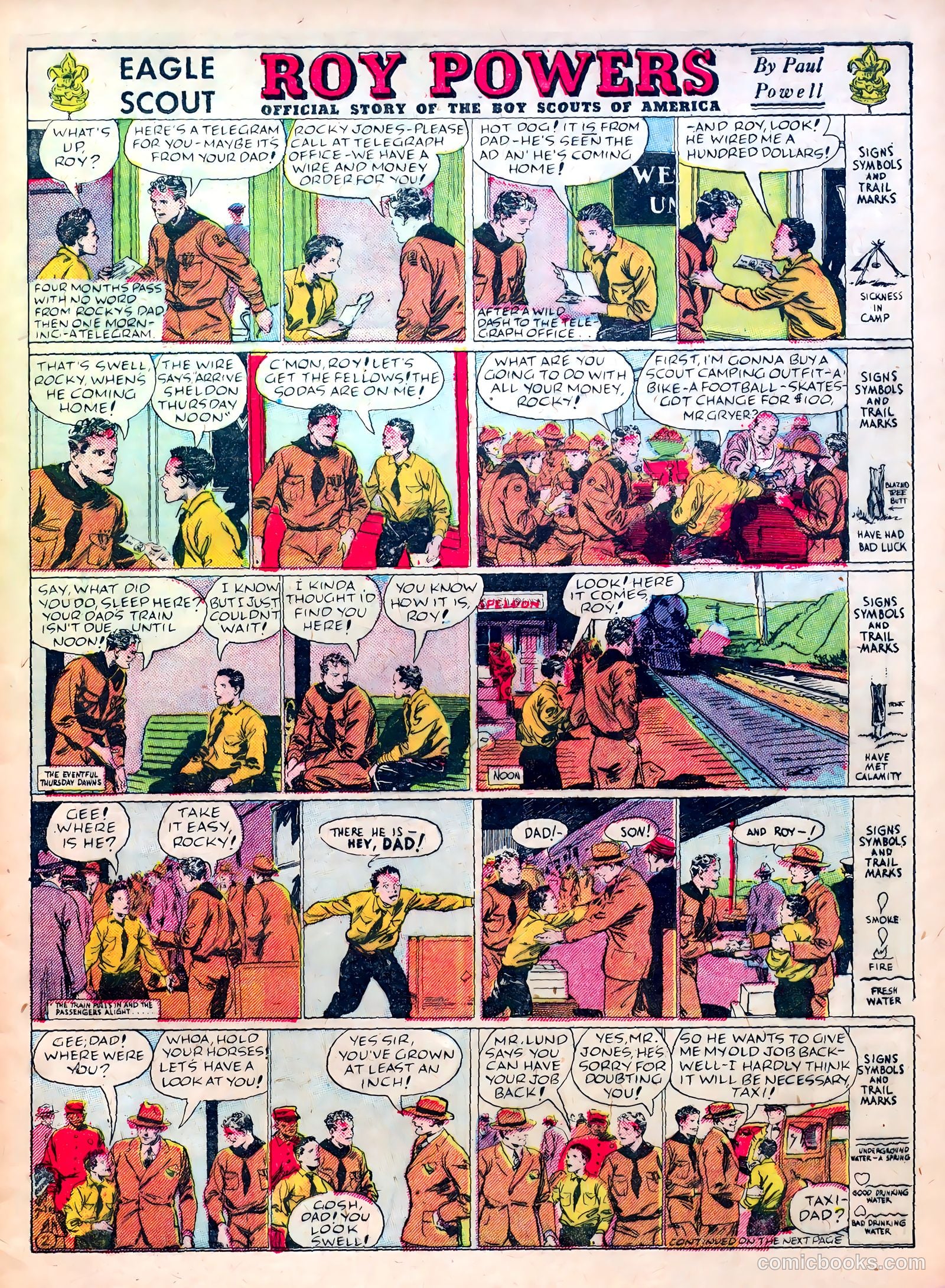 Famous Funnies #45 — page 7 of 64