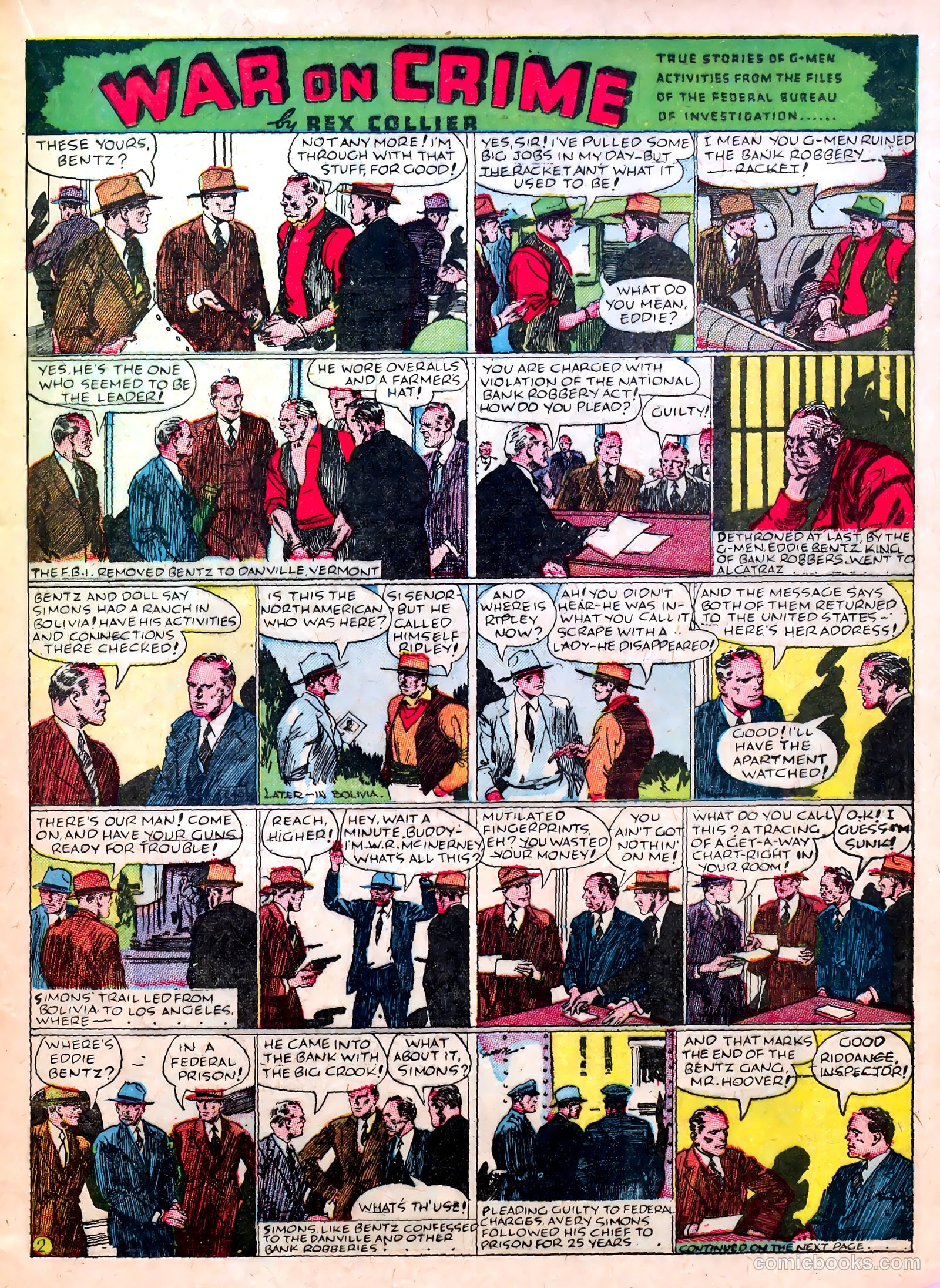Famous Funnies #45 — page 19 of 64