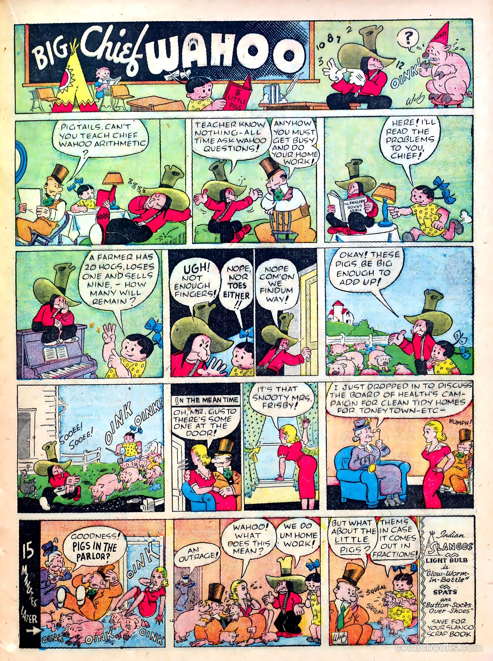 Famous Funnies #45 — page 21 of 64
