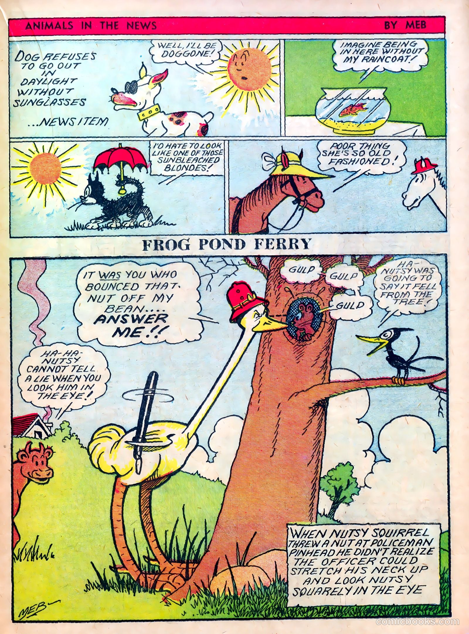 Famous Funnies #45 — page 33 of 64