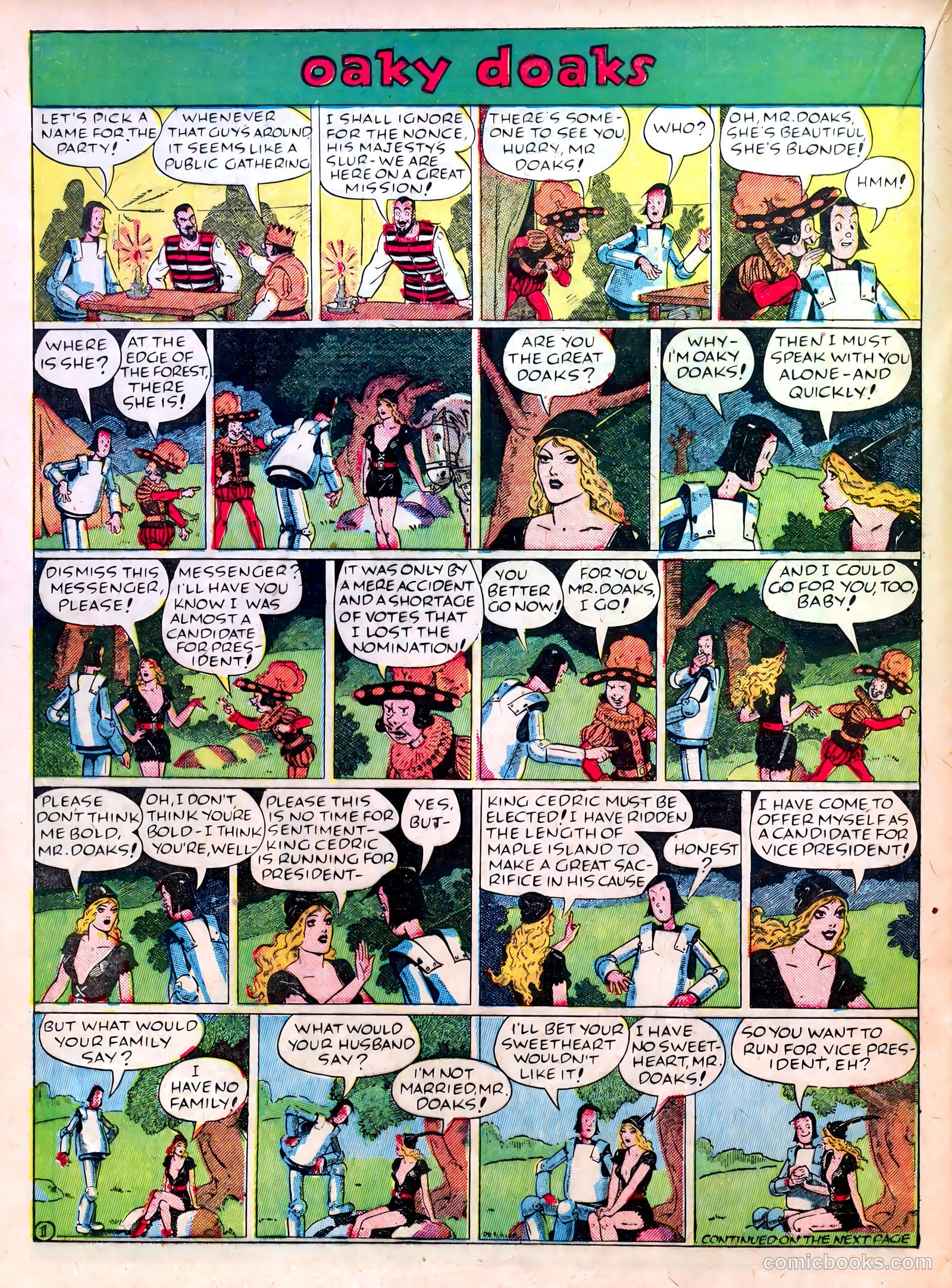 Famous Funnies #45 — page 34 of 64