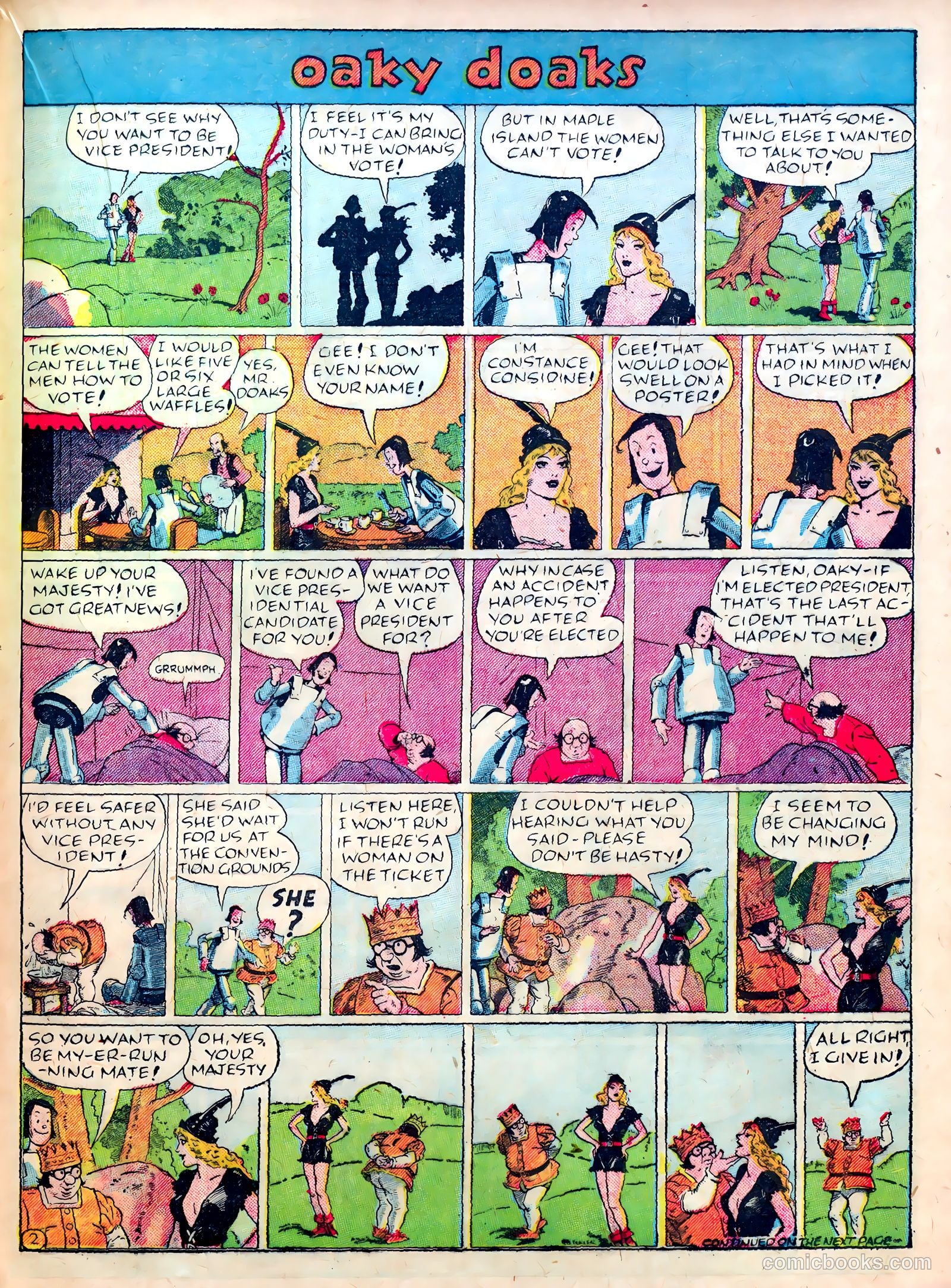 Famous Funnies #45 — page 35 of 64