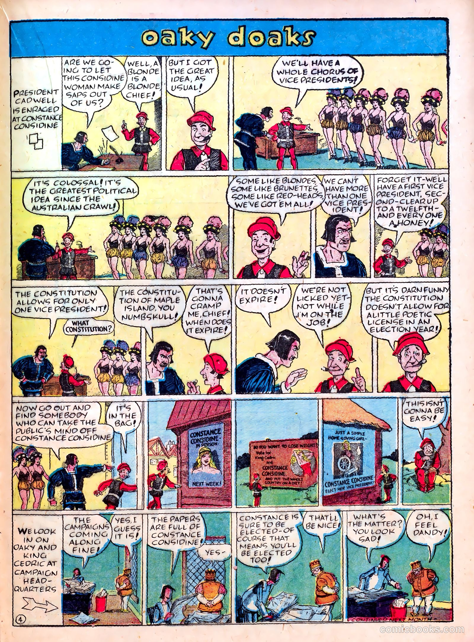 Famous Funnies #45 — page 37 of 64