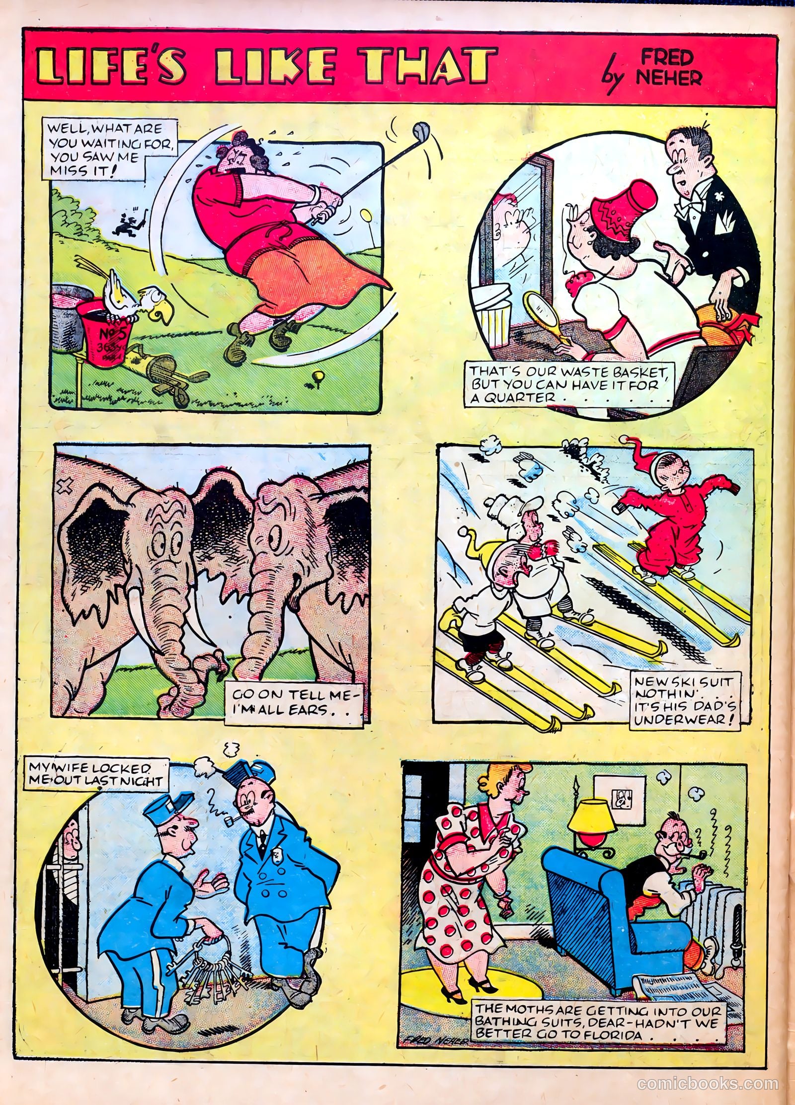 Famous Funnies #45 — page 54 of 64