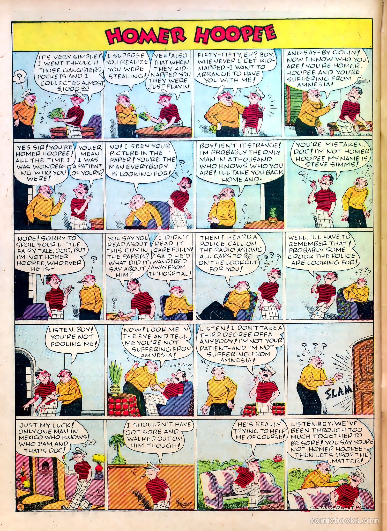 Famous Funnies #45 — page 58 of 64