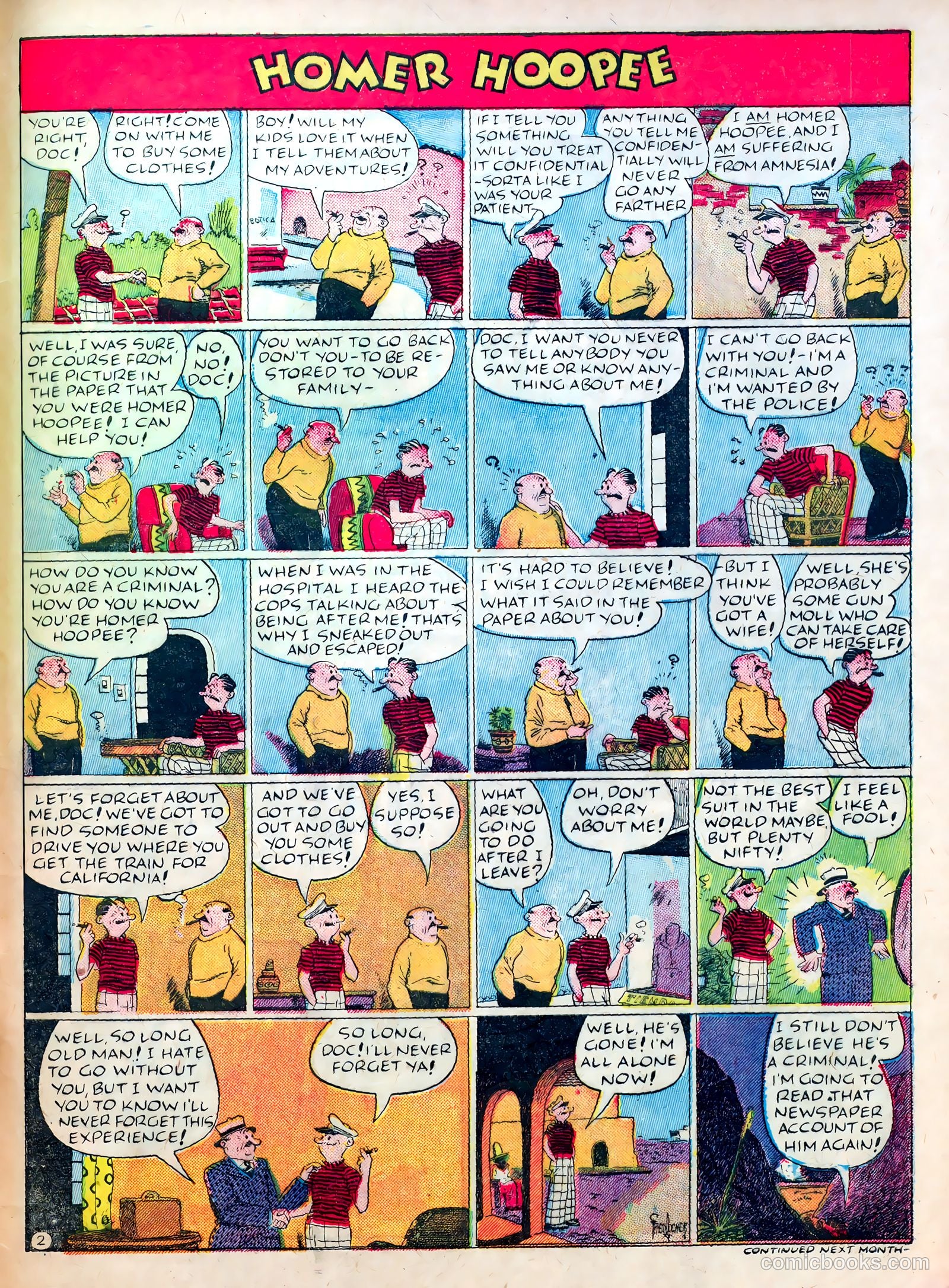 Famous Funnies #45 — page 59 of 64