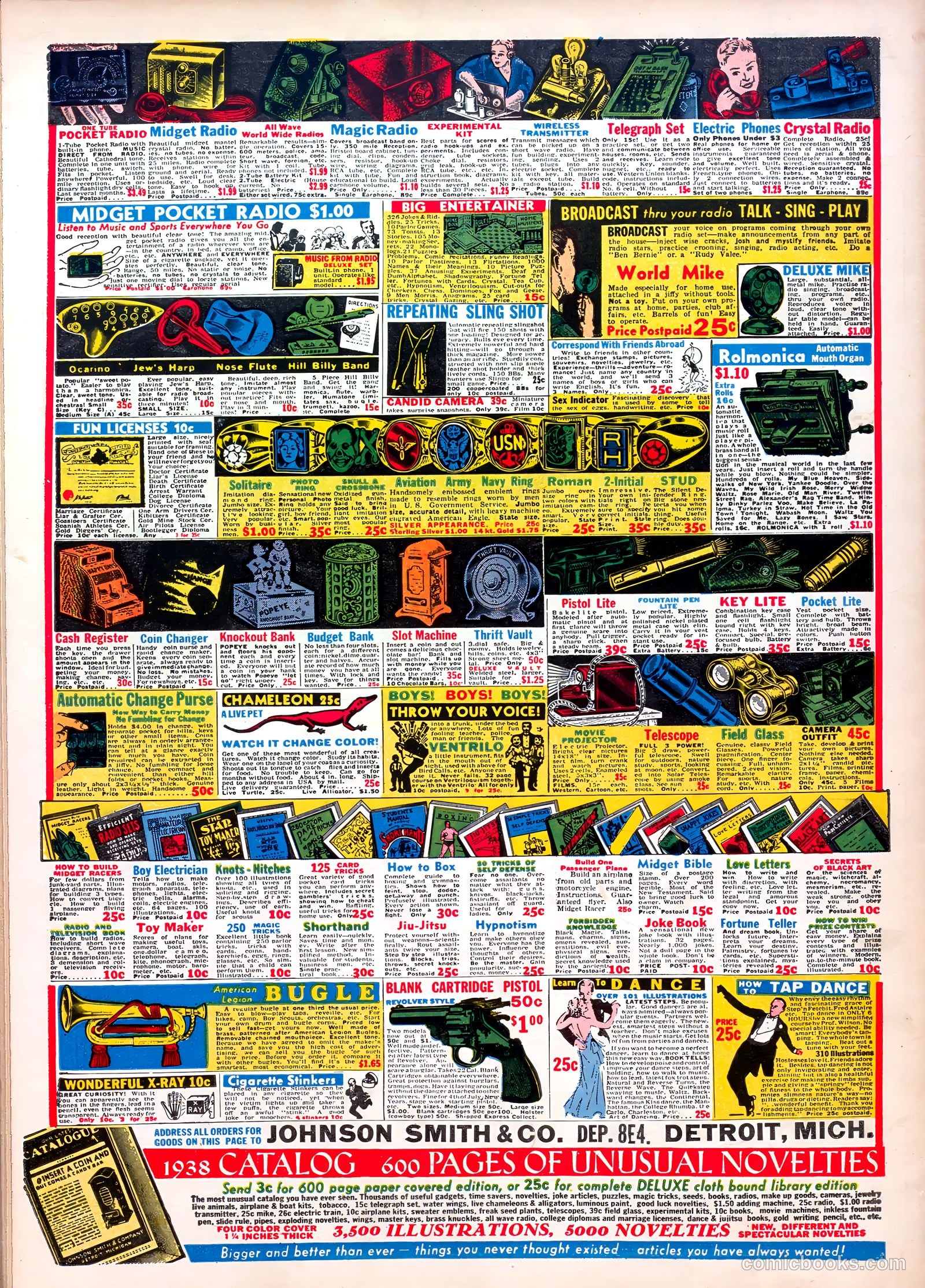 Famous Funnies #45 — page 64 of 64