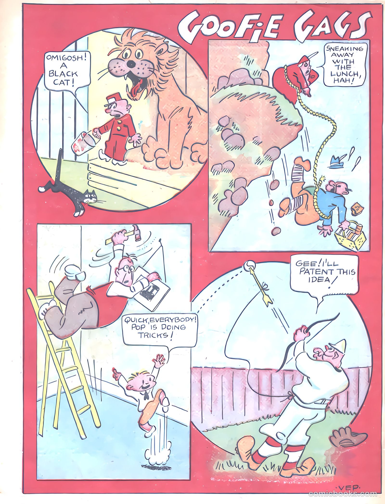 Famous Funnies #46 — page 4 of 64