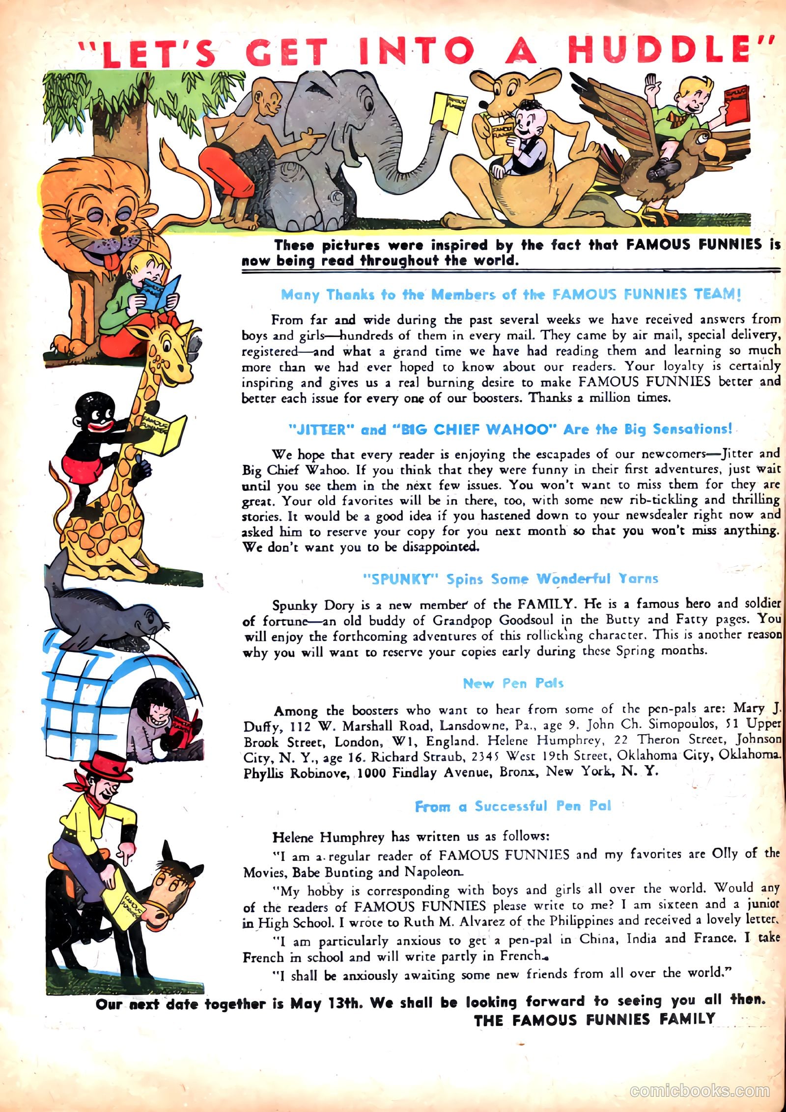 Famous Funnies #46 — page 10 of 64