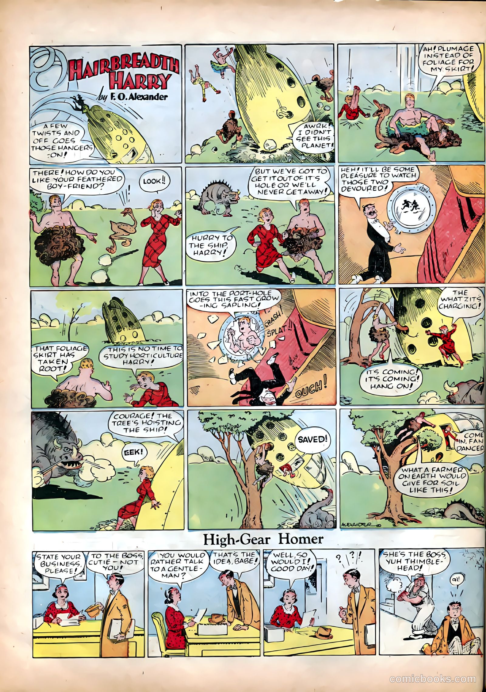 Famous Funnies #46 — page 16 of 64