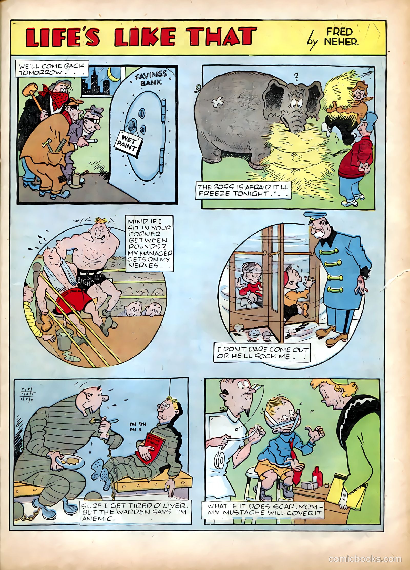 Famous Funnies #46 — page 17 of 64