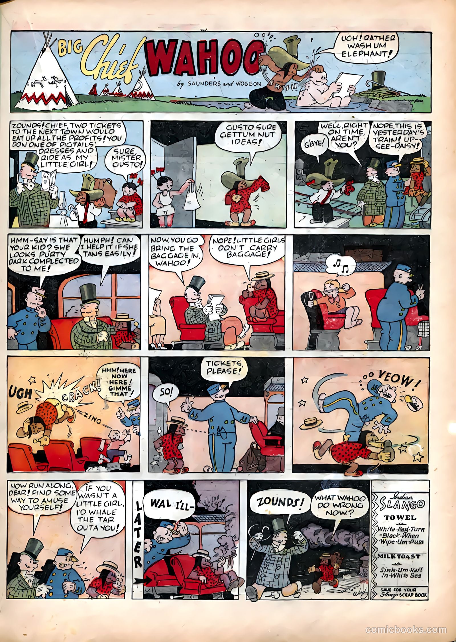 Famous Funnies #46 — page 21 of 64