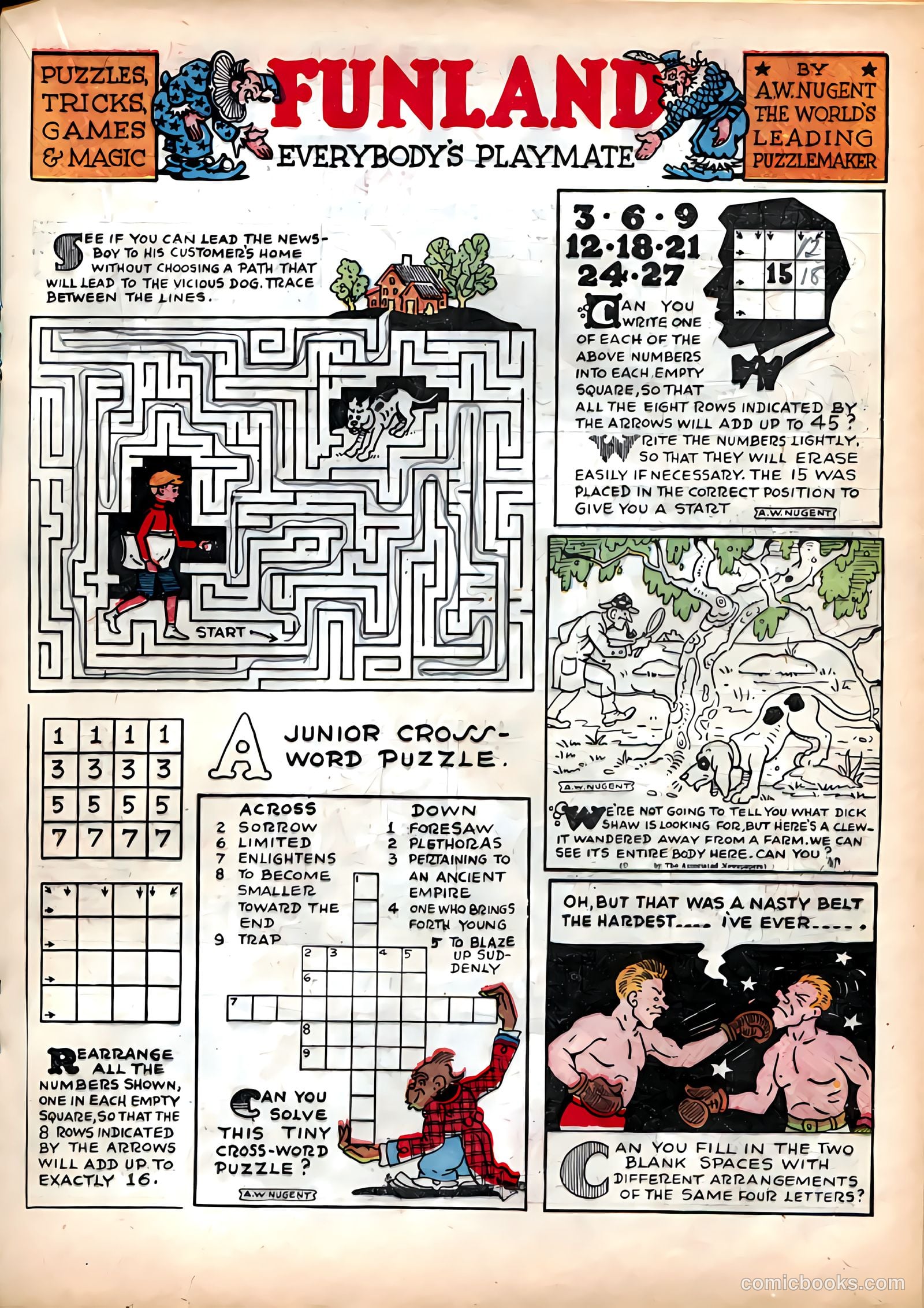 Famous Funnies #46 — page 29 of 64